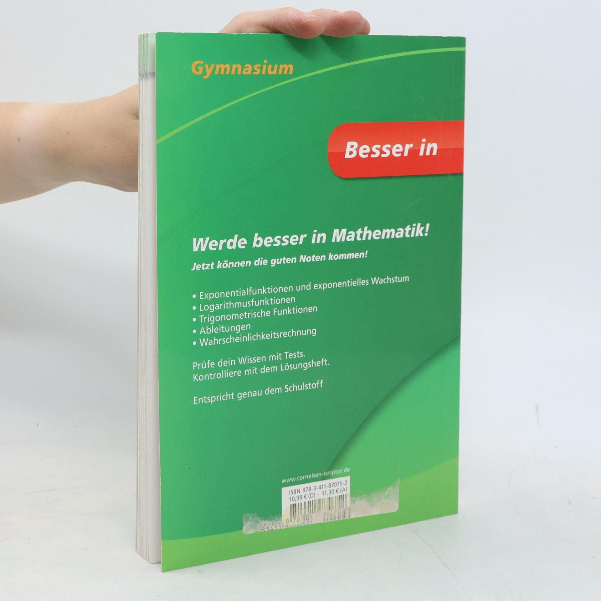 Alexander Spahn Besser in Mathematik - Gymnasium 10. Klasse: Einfach bessere Noten (Cornelsen Scriptor - Besser in)