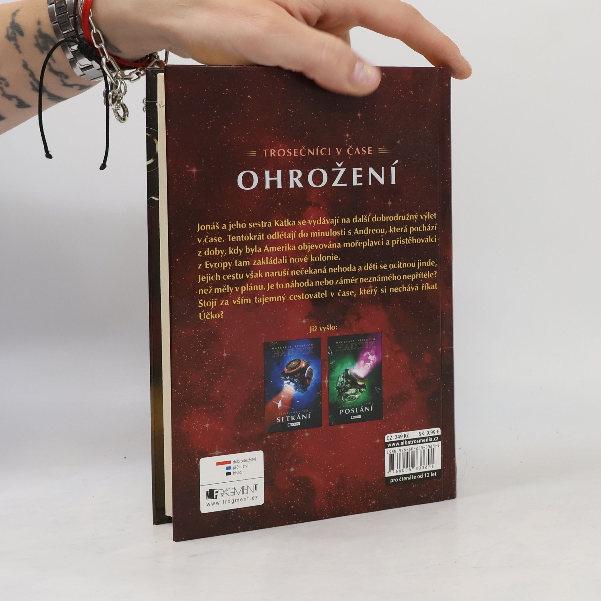 Haddix Margaret Peterson Trosečníci v čase. Ohrožení