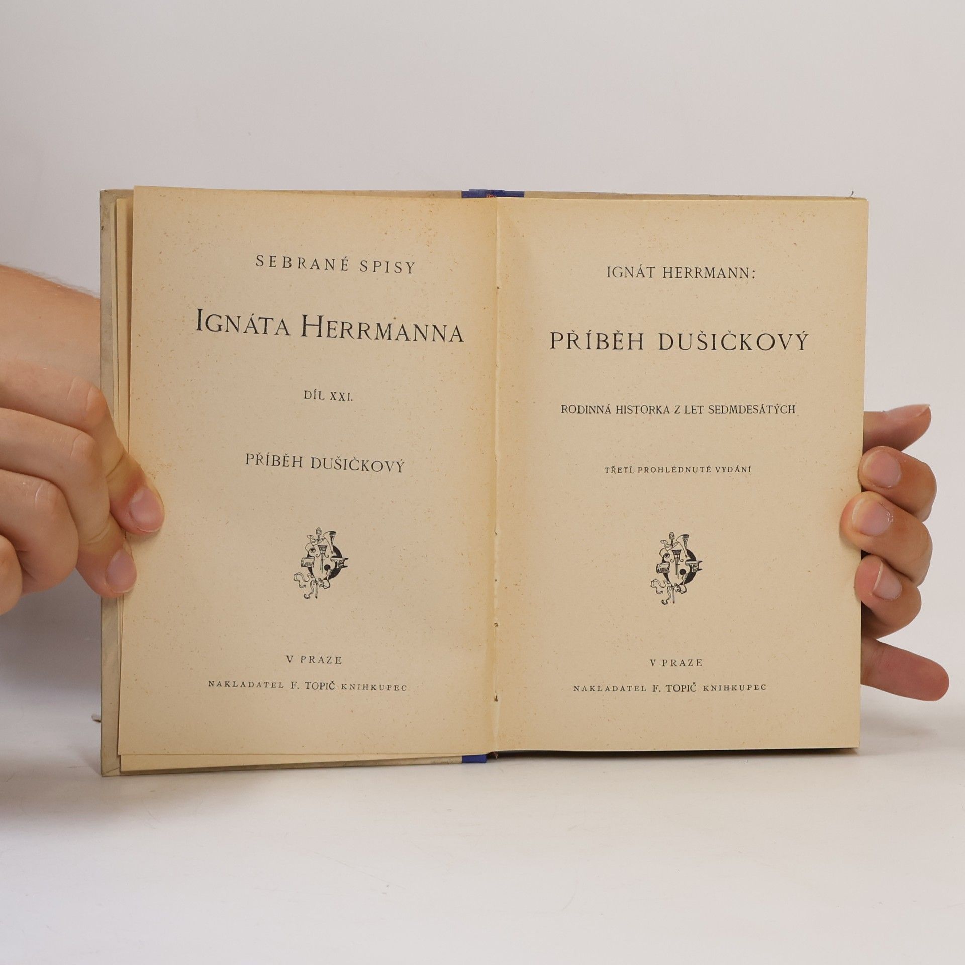 Ignát Herrmann Příběh dušičkový