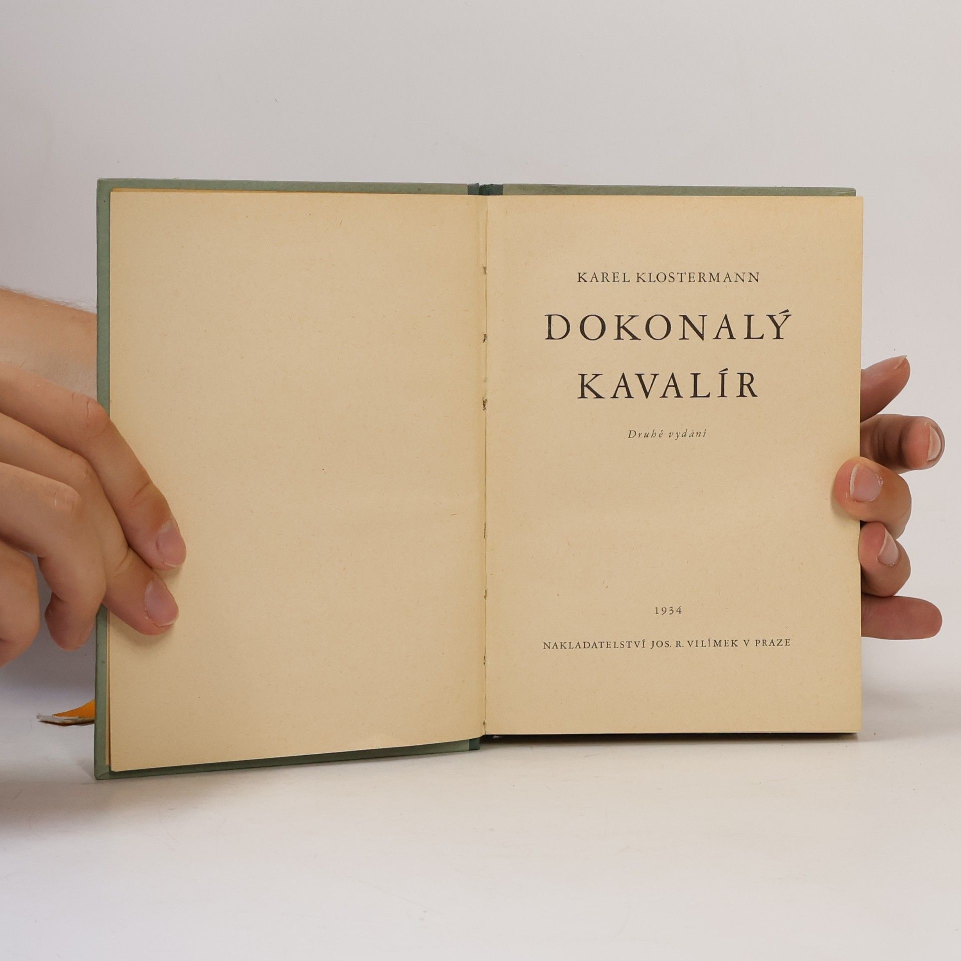 Karel Klostermann Dokonalý kavalír