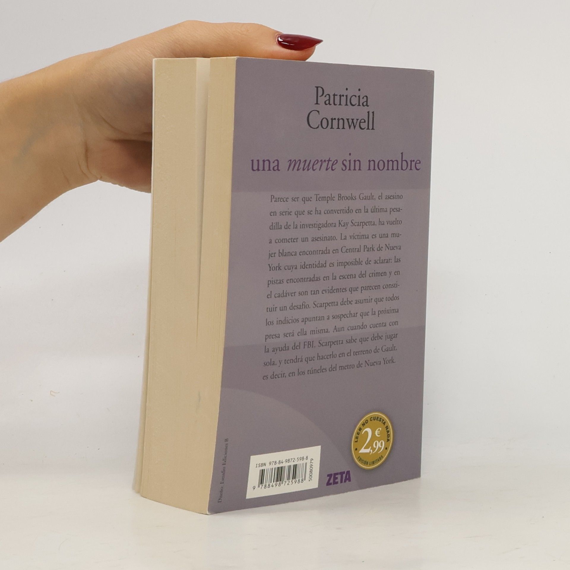 Patricia Cornwell Una muerte sin nombre
