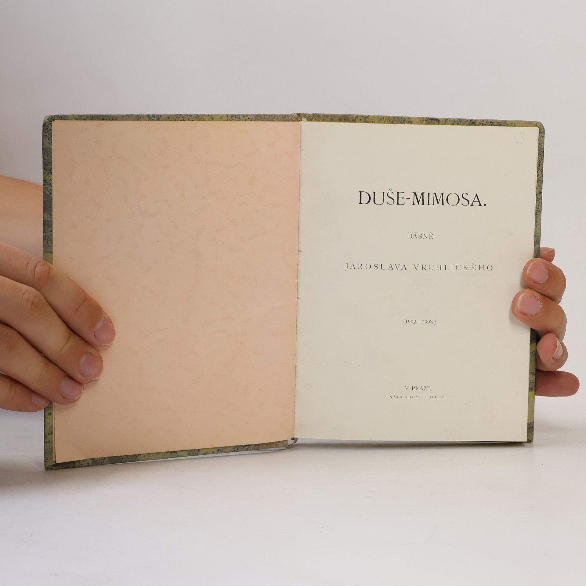 Jaroslav Vrchlický Duše-mimosa
