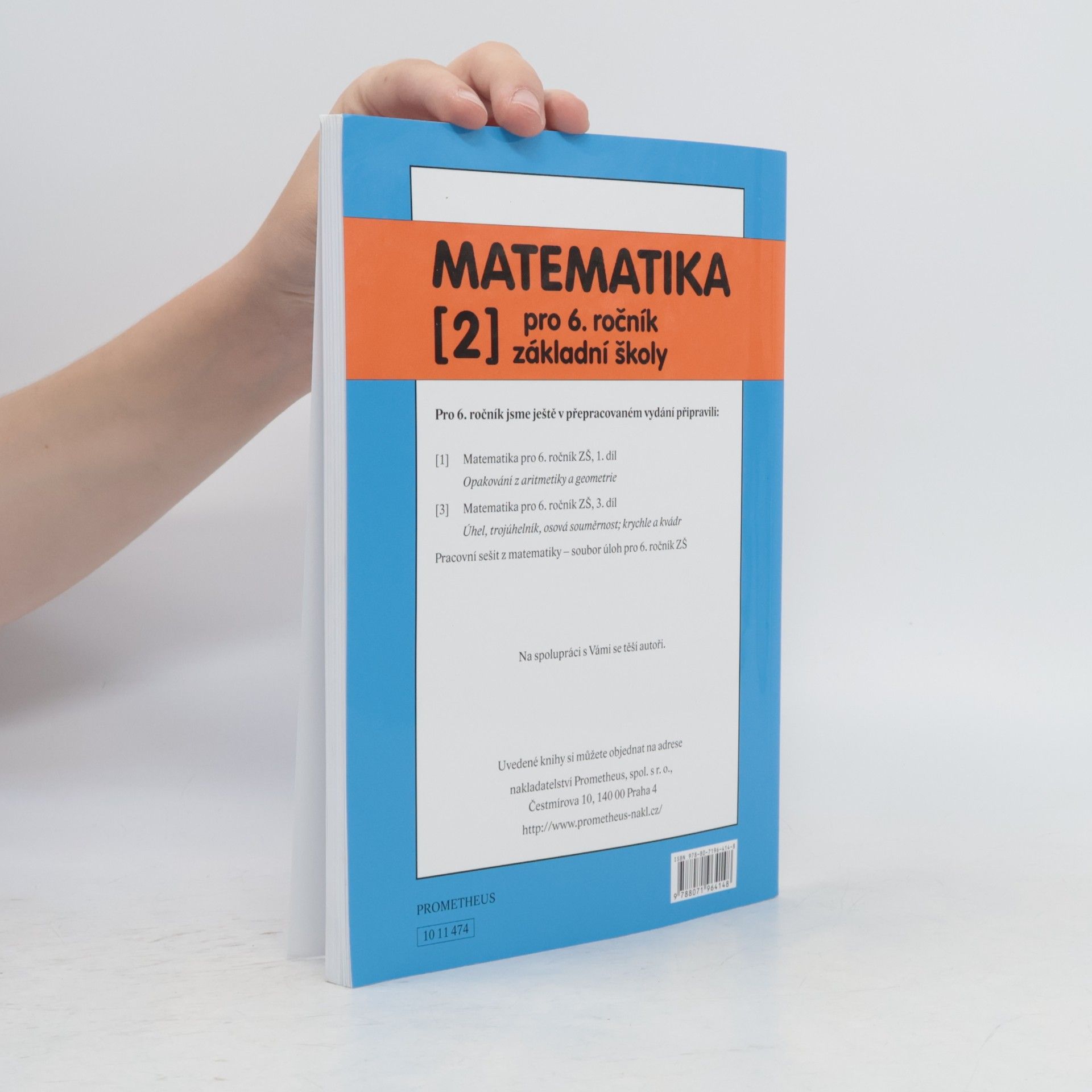 Oldřich Odvárko Matematika pro 6. ročník základní školy. [2], Desetinná čísla. Dělitelnost