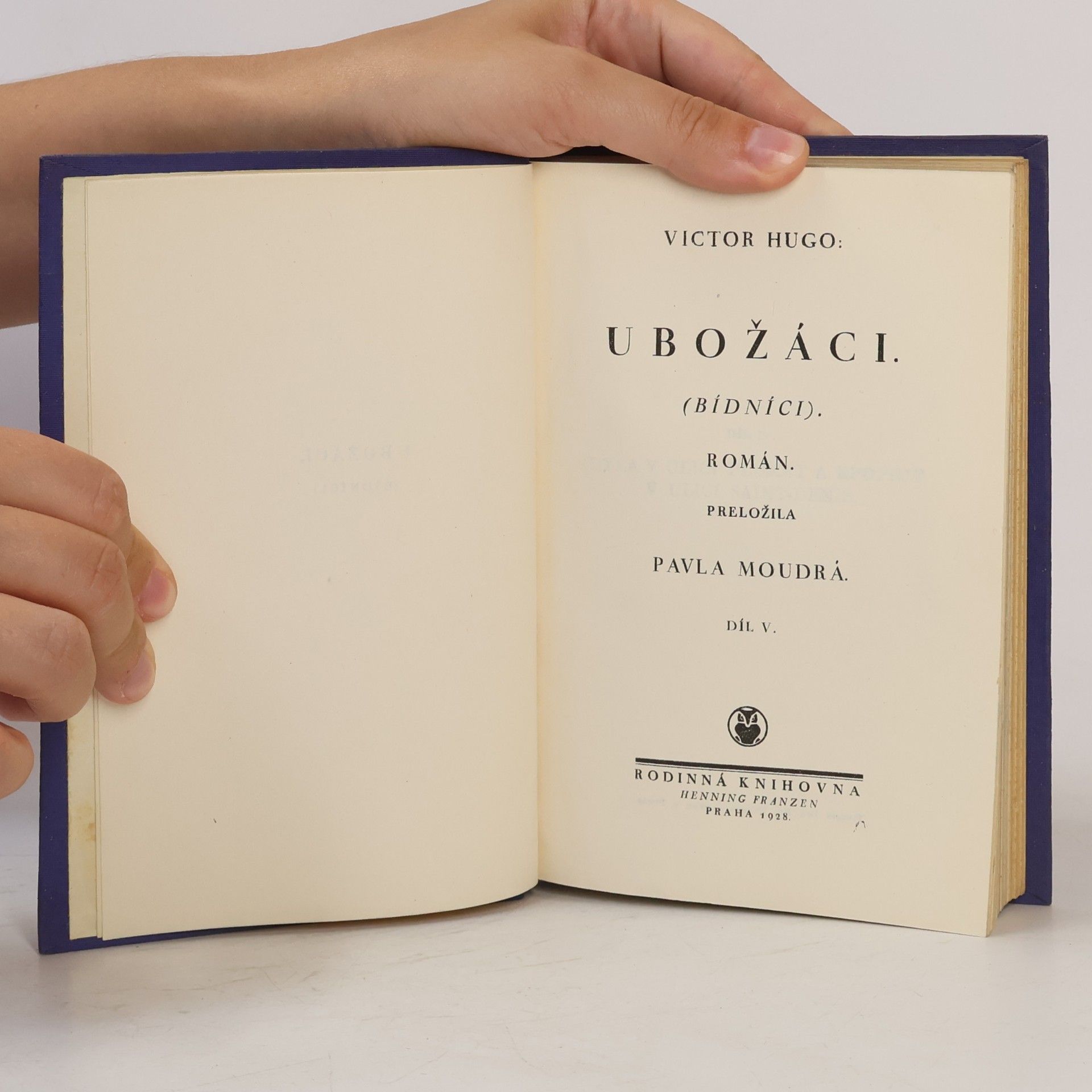 Victor Hugo Ubožáci (Bídníci) - Díl V.
