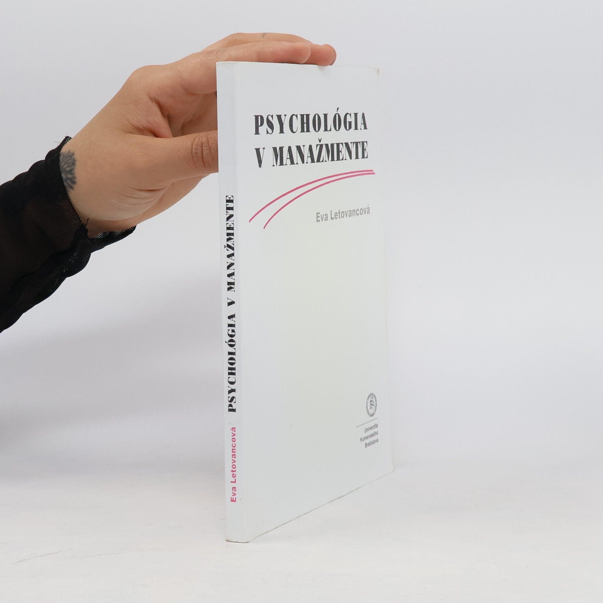 Univerzita Palackého Psychológia v manažmente