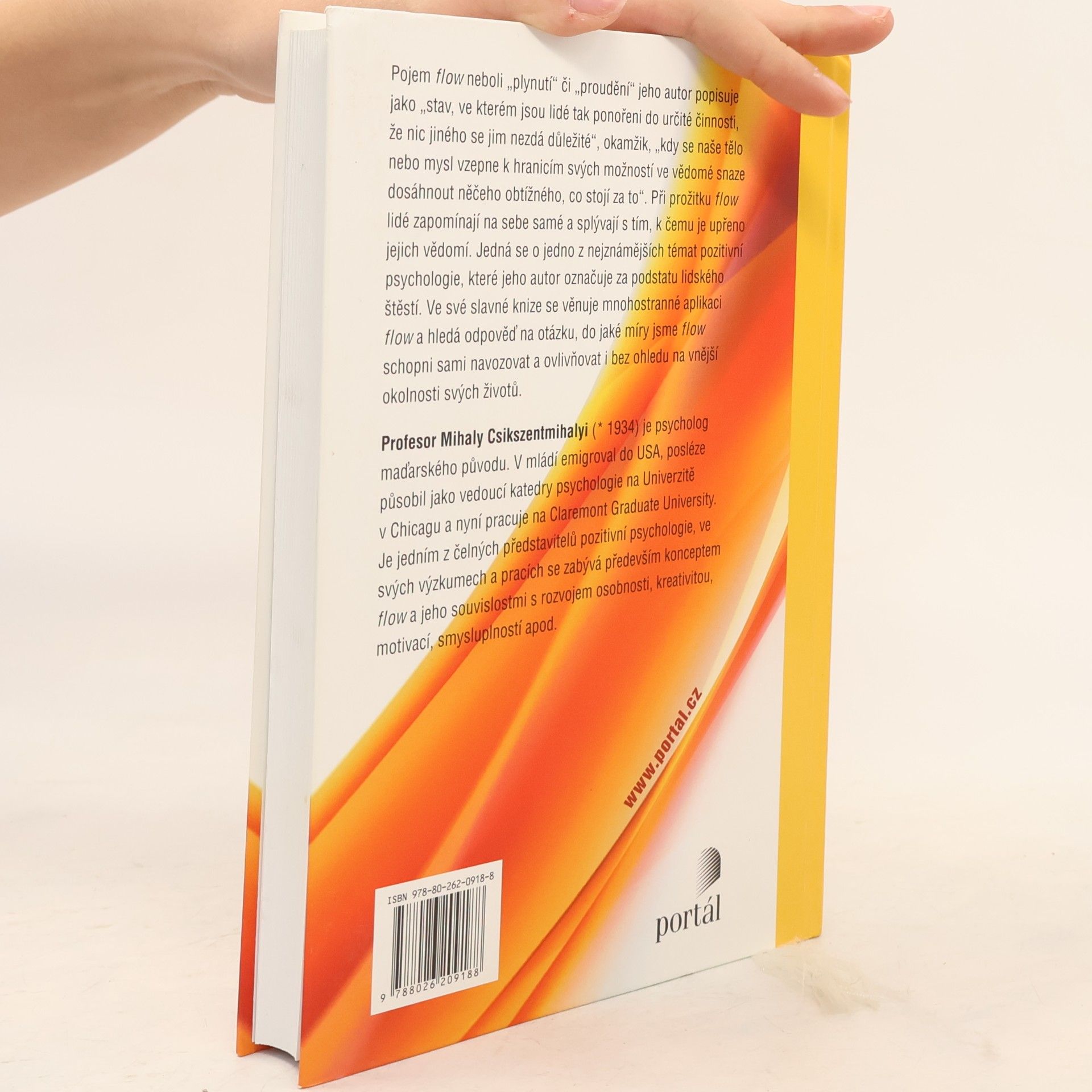 Mihaly Csikszentmihalyi Flow, o štěstí a smyslu života