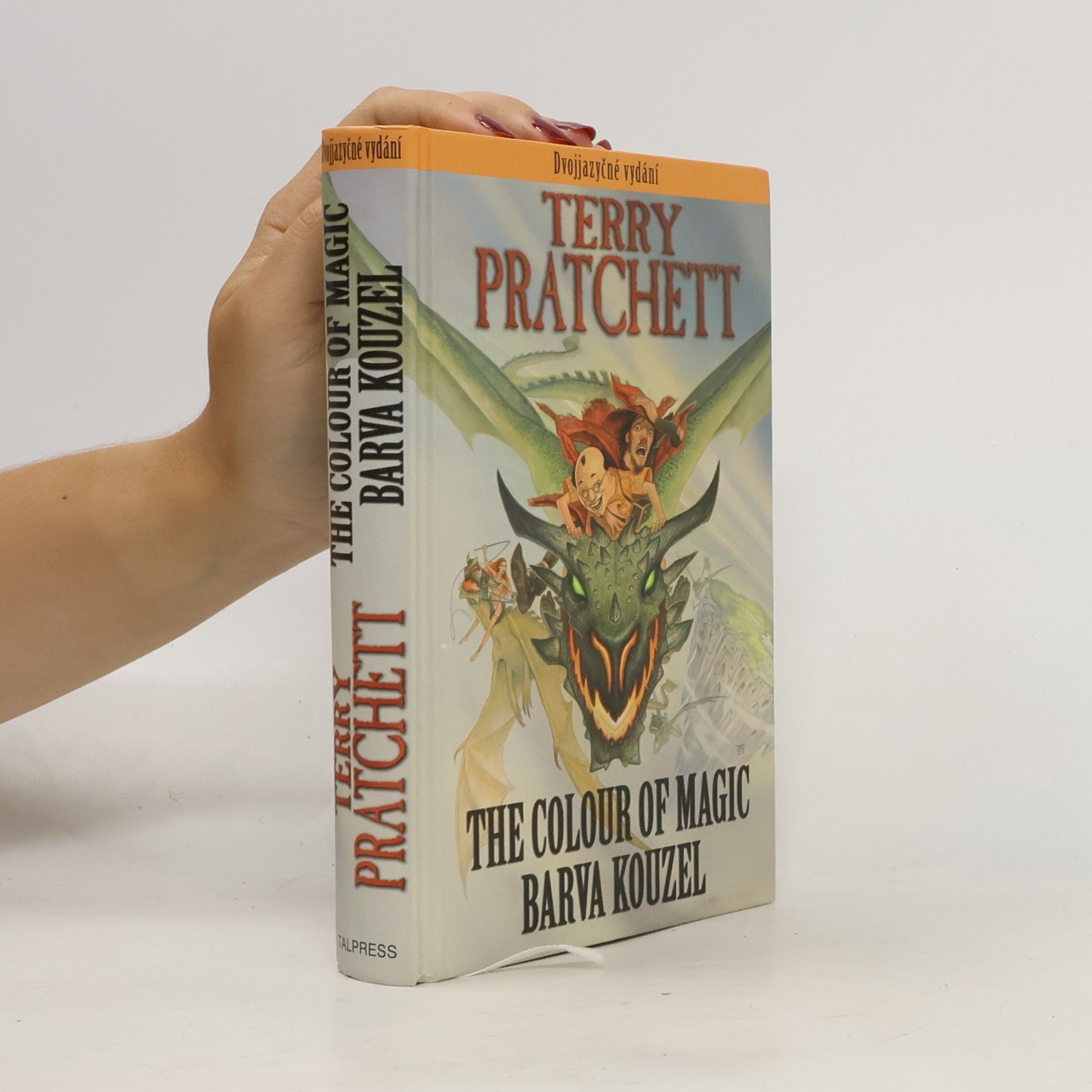 Terry Pratchett Barva kouzel, The colour of magic: Dvojjazyčné vydání