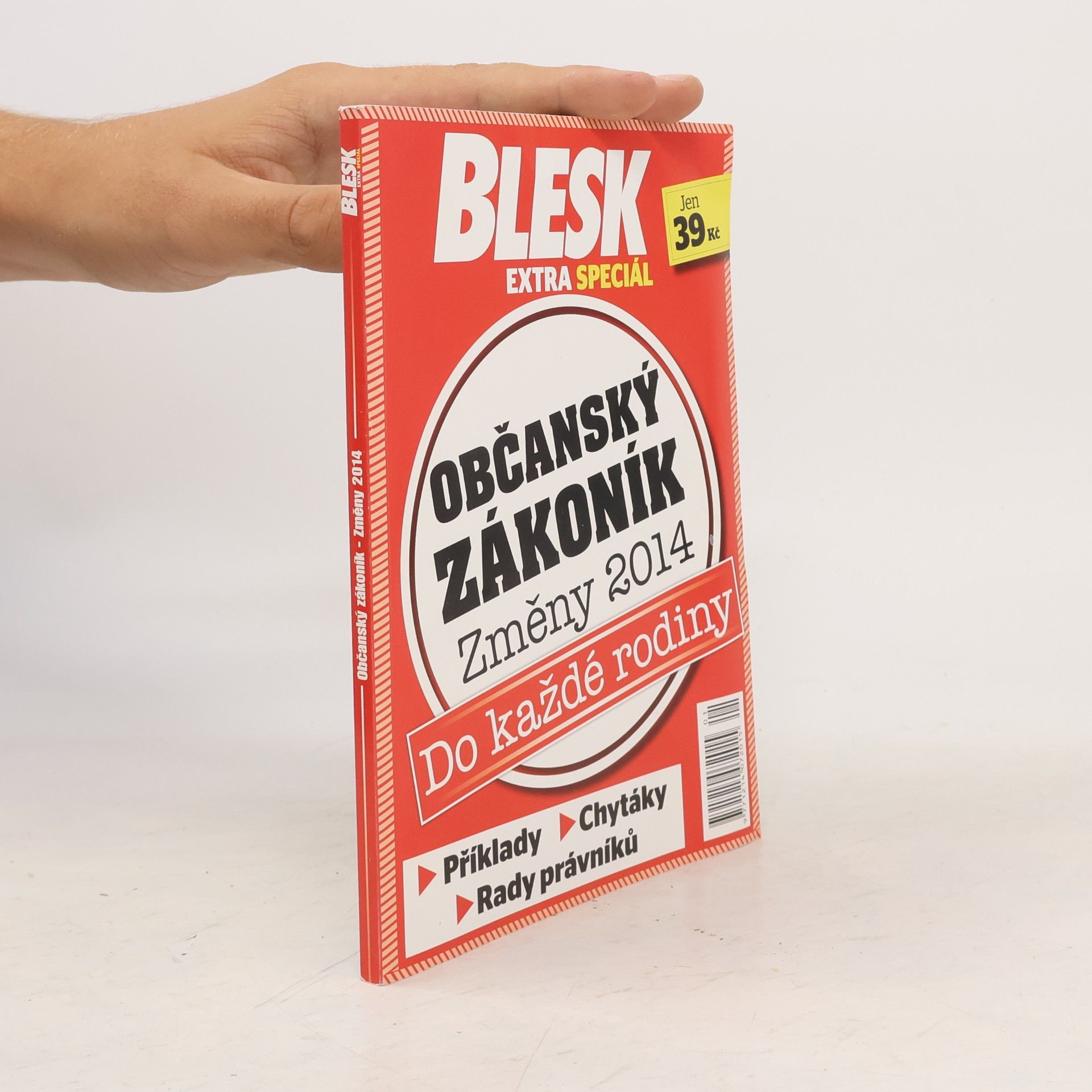 Kolektív autorov Blesk extra speciál. Občanský zákoník. Změny 2014