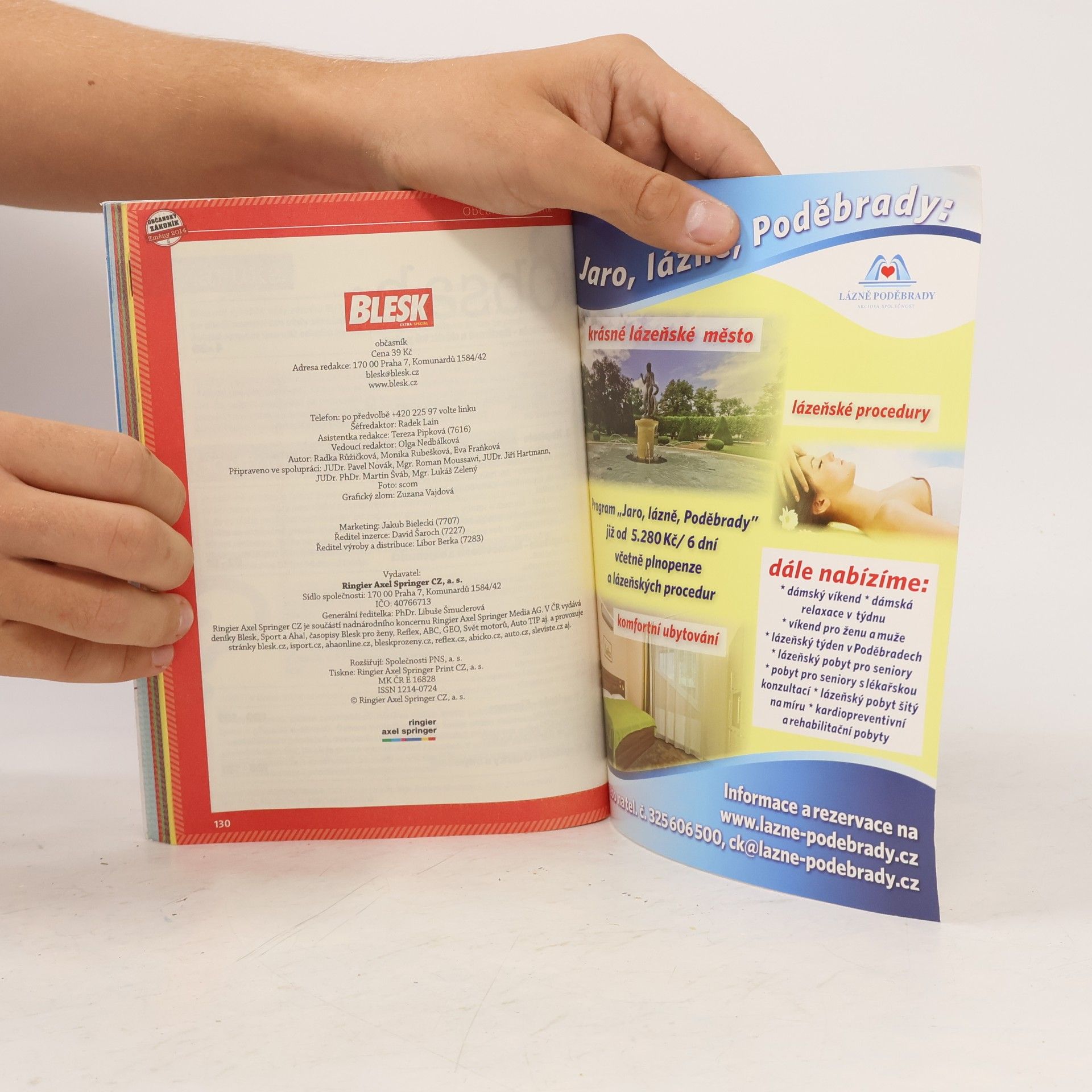 Various authors Blesk extra speciál. Občanský zákoník. Změny 2014