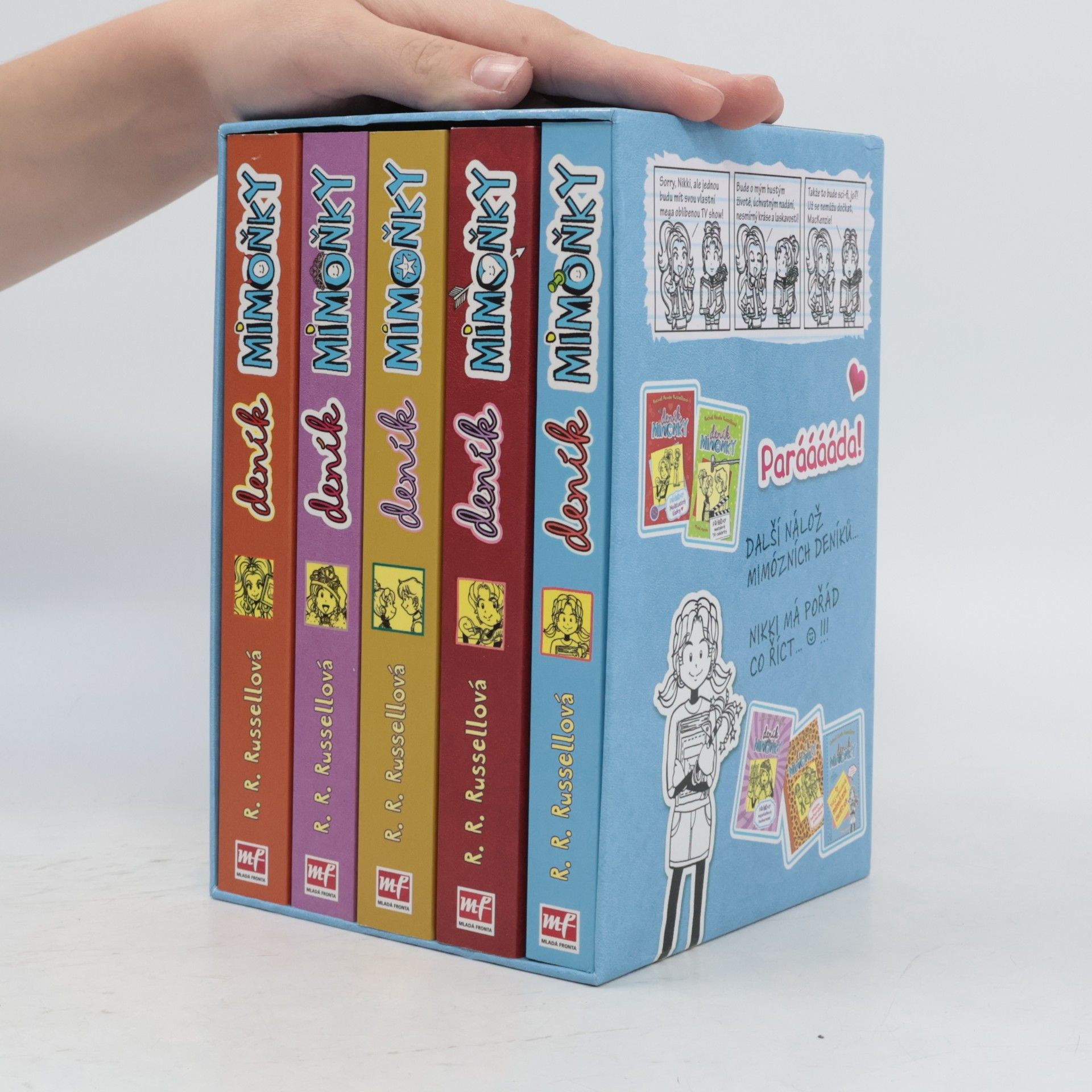 Deník Mimoňky 6-9 + deníček (box)