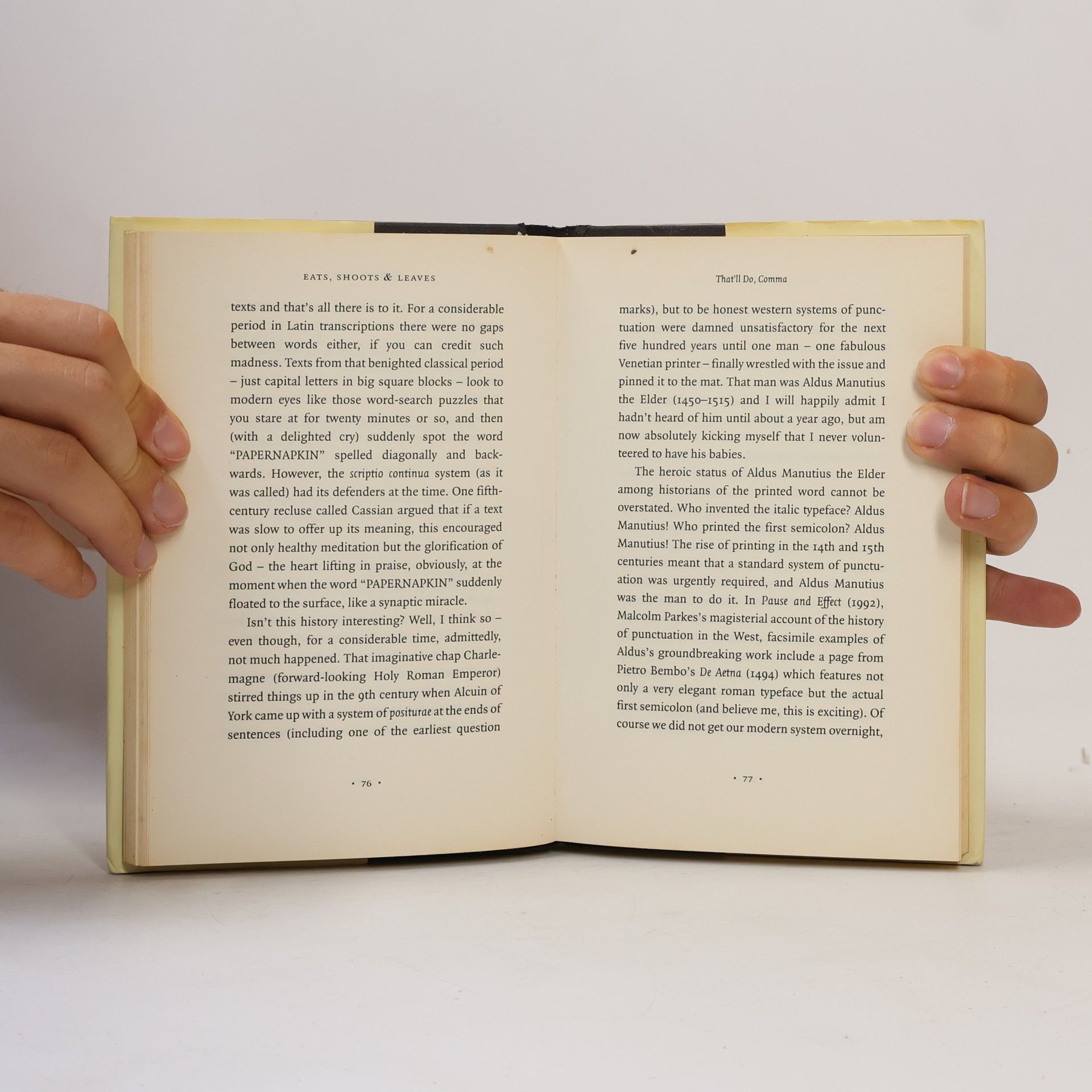 Lynne Truss Eats, shoots & leaves : the zero tolerance approach to punctuation