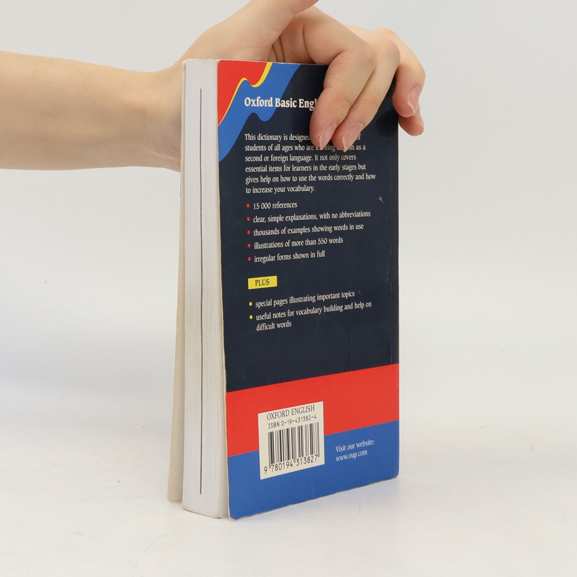 Angela Crawley Oxford basic English dictionary