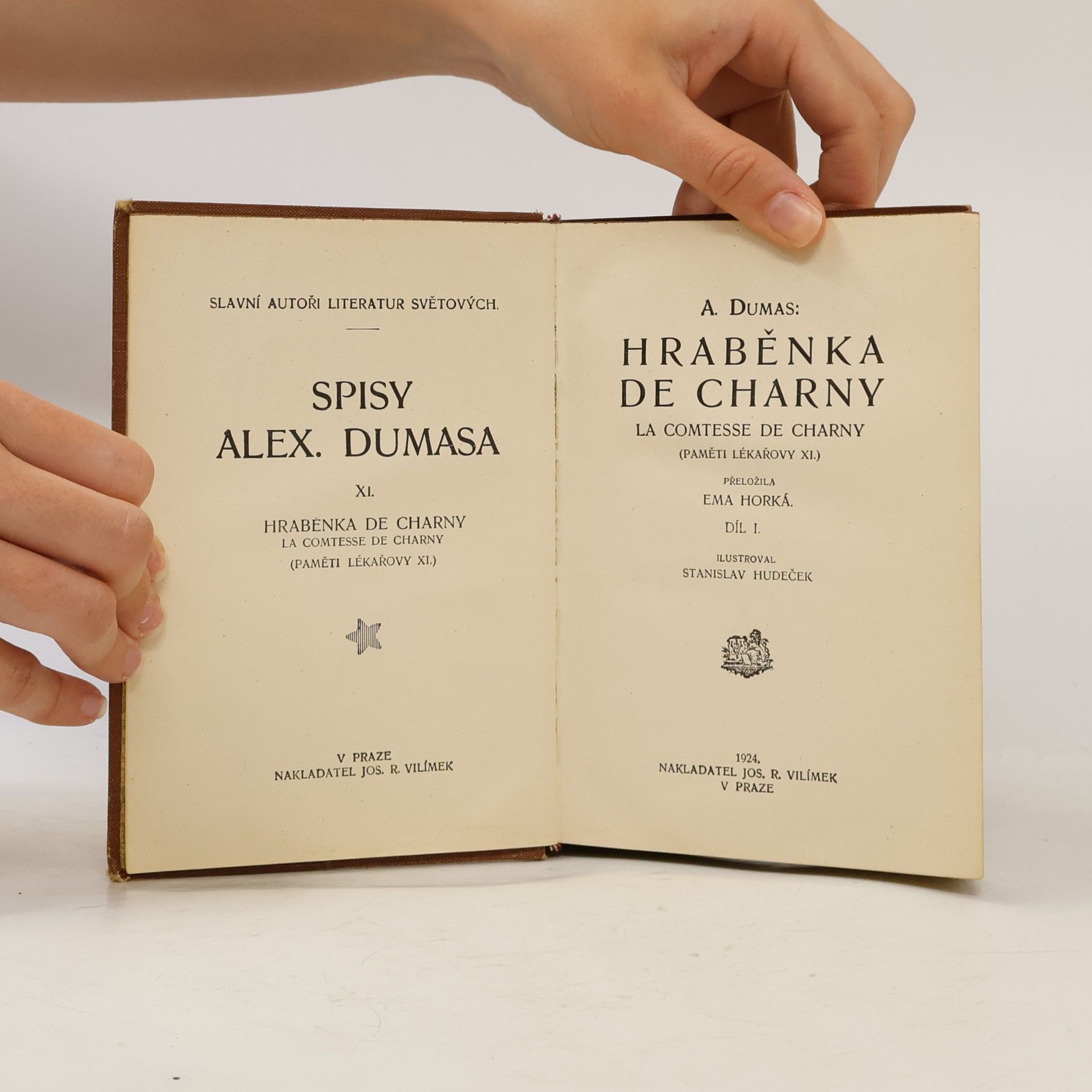 Alexandre Dumas Hraběnka de Charny I.