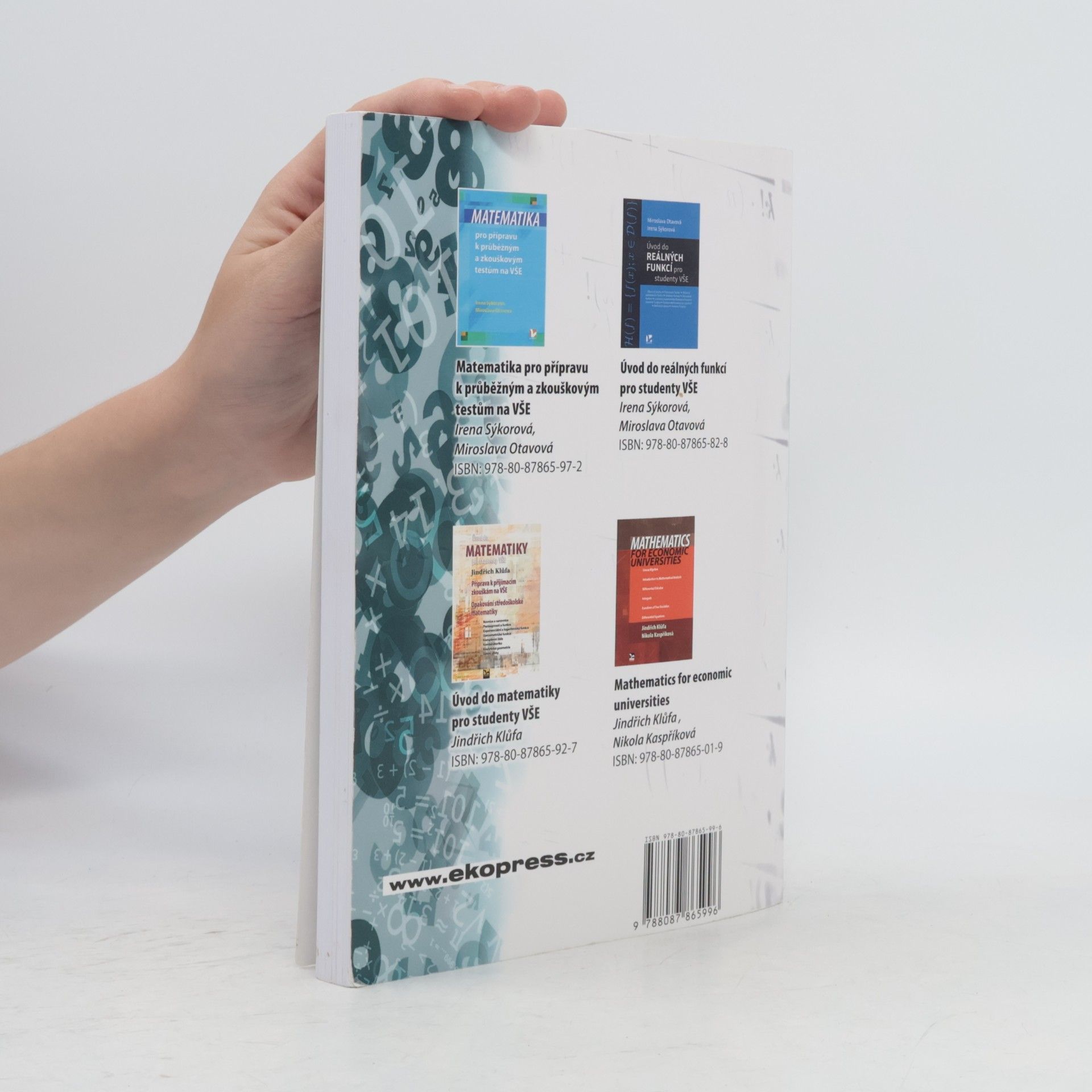 Jindřich Klůfa Matematika pro všechny programy Vysoké školy ekonomické