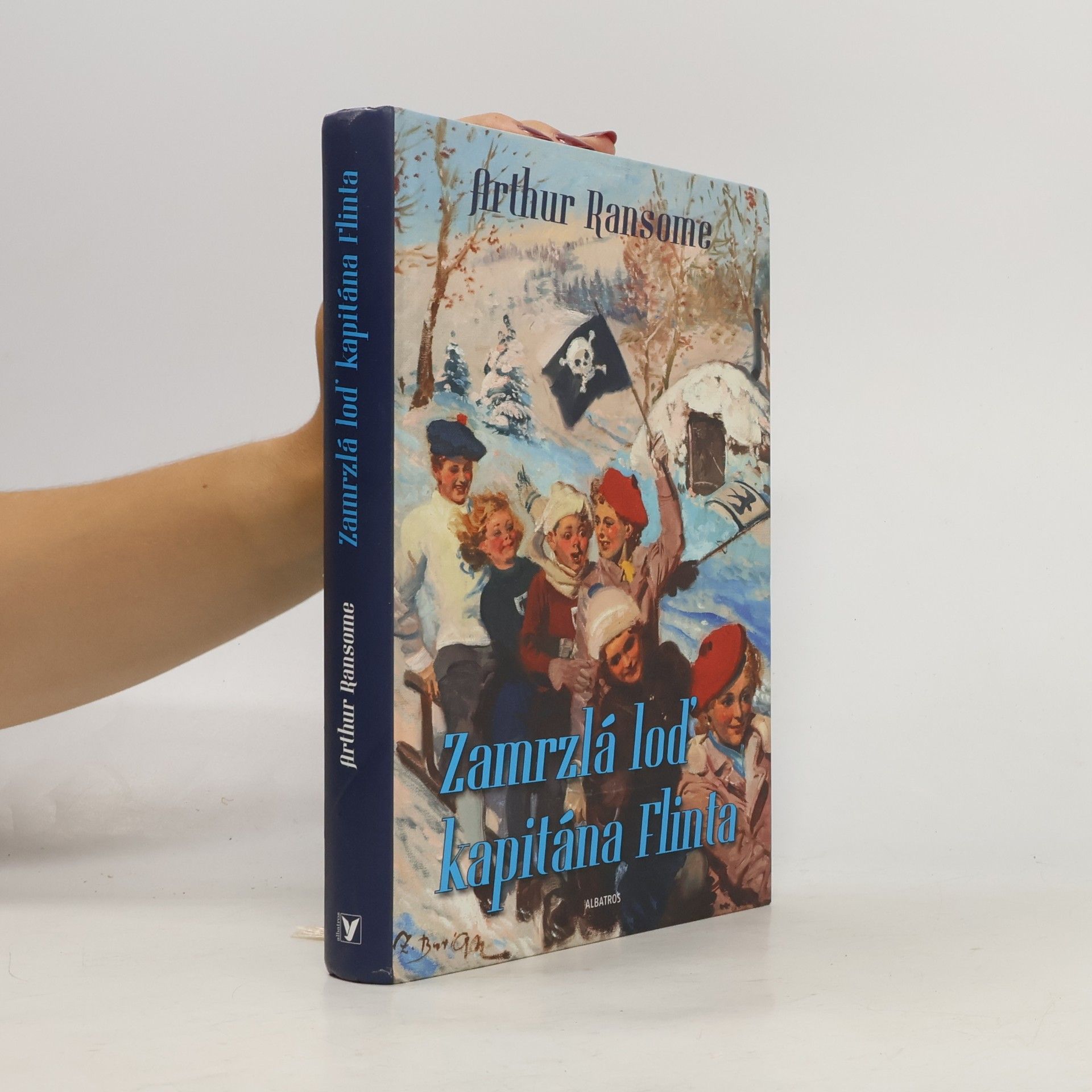 Arthur Ransome Zamrzlá loď kapitána Flinta