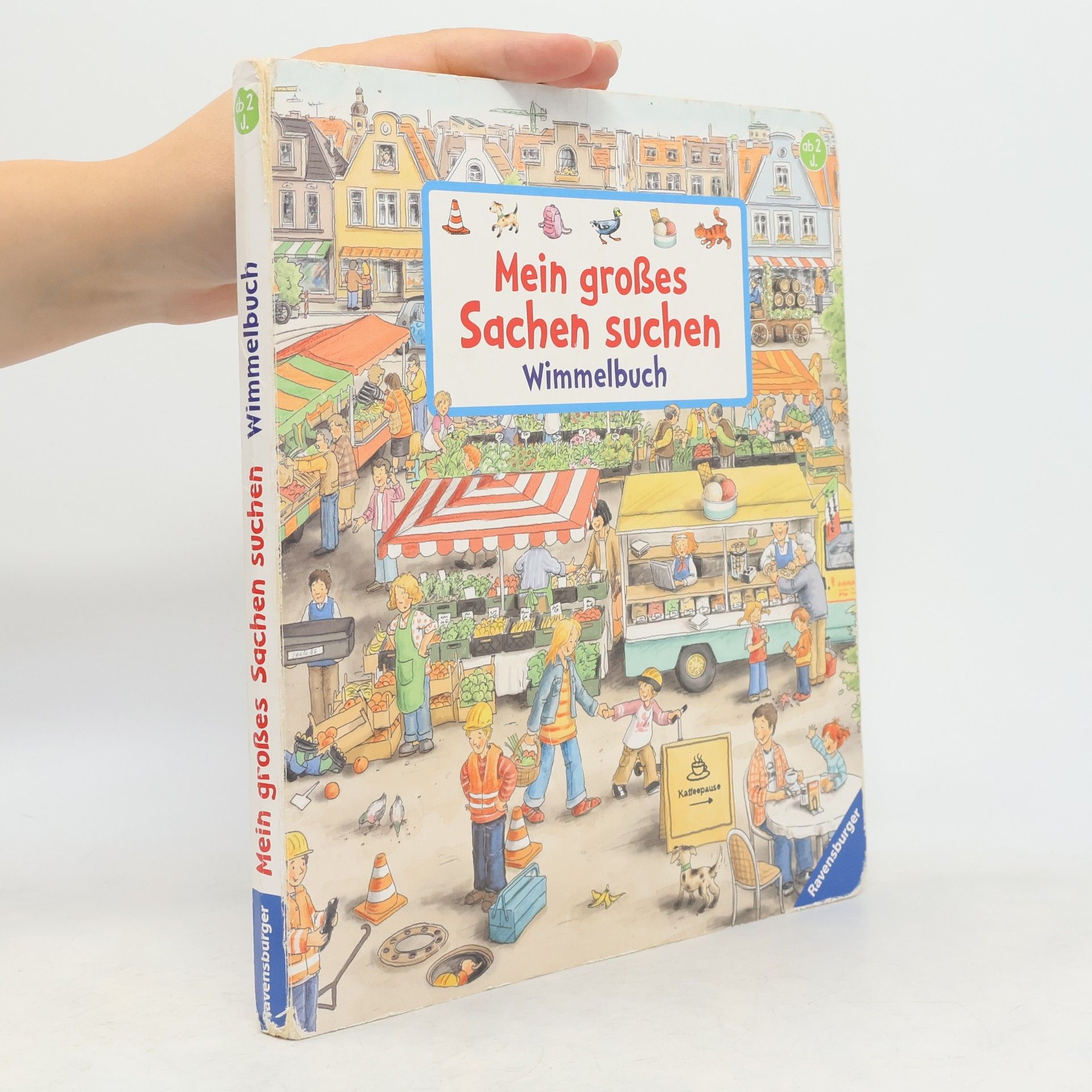 Mein großes Sachen-suchen-Wimmelbuch