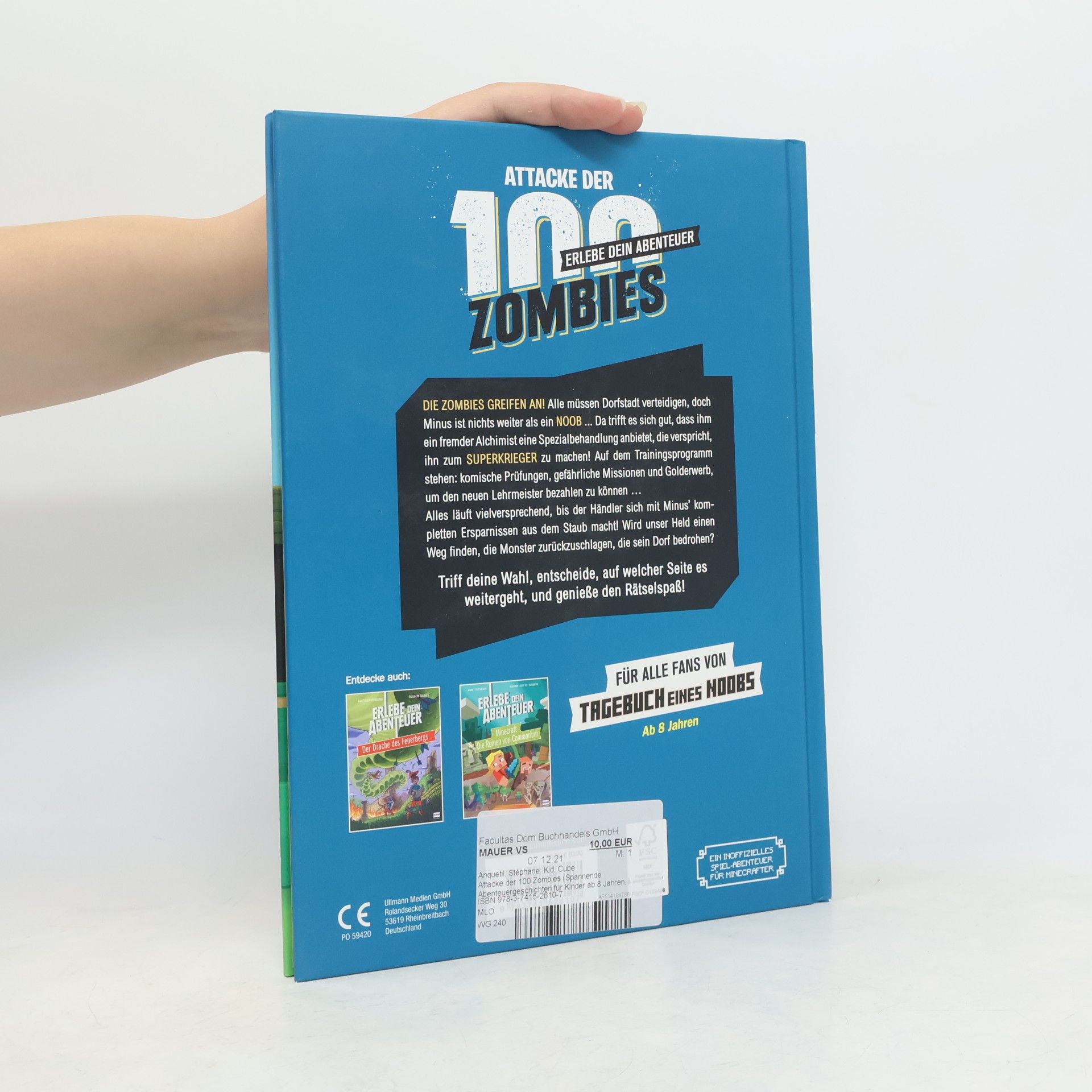 Stéphane Anquetil Attacke der 100 Zombies (Spannende Abenteuergeschichten für Kinder ab 8 Jahren, in denen Fantasie, Aufmerksamkeit und Kombinator