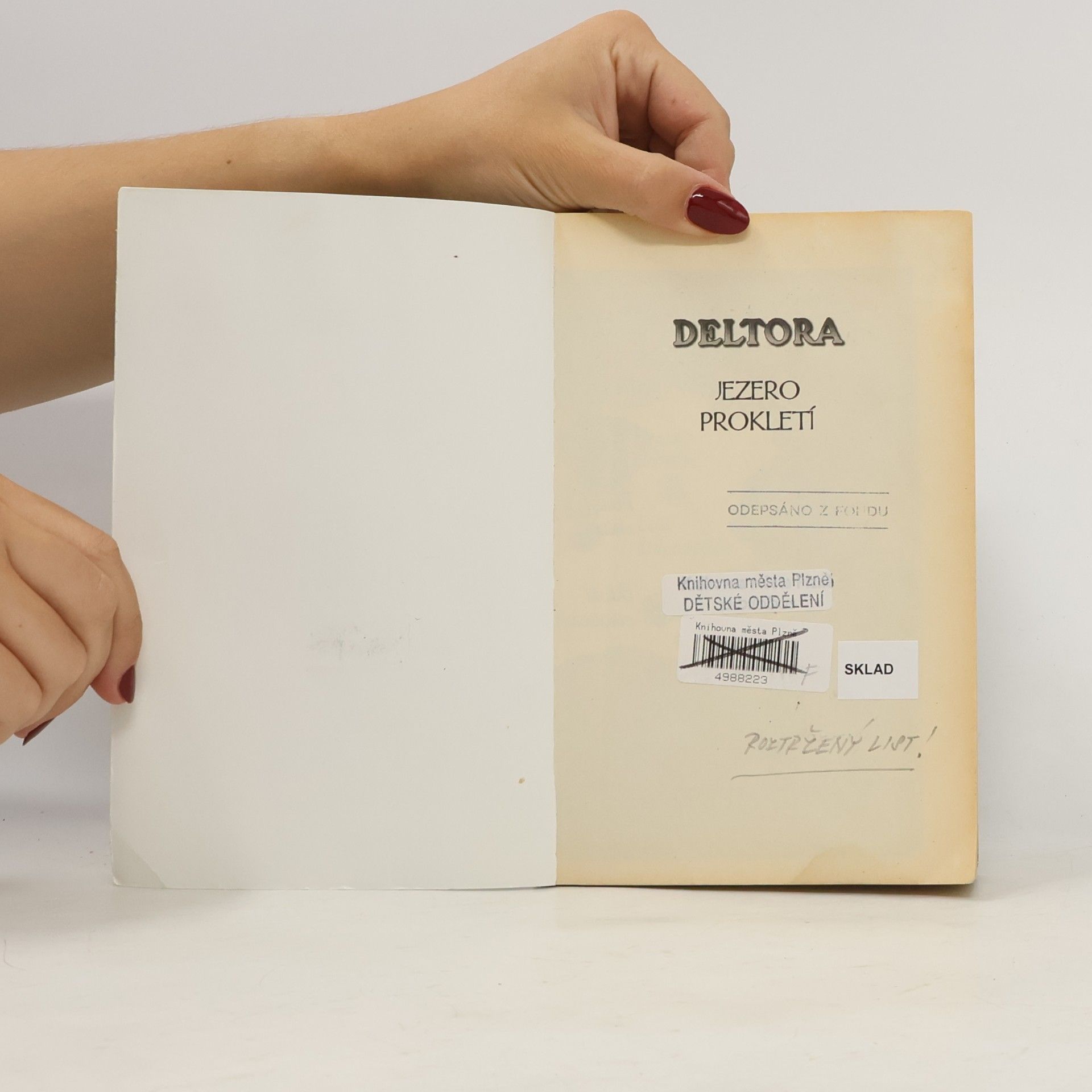 Jennifer Rowe Deltora. Jezero prokletí