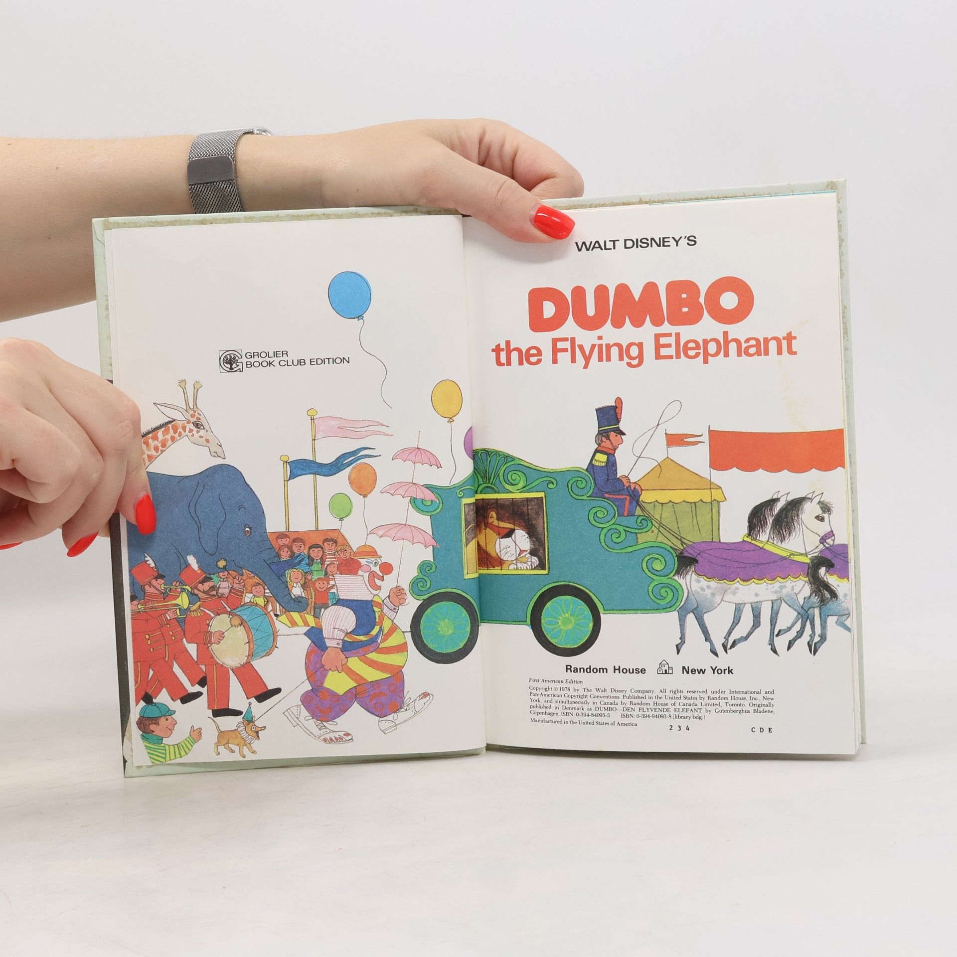 Walt Disney Dumbo. The Flying Elephant