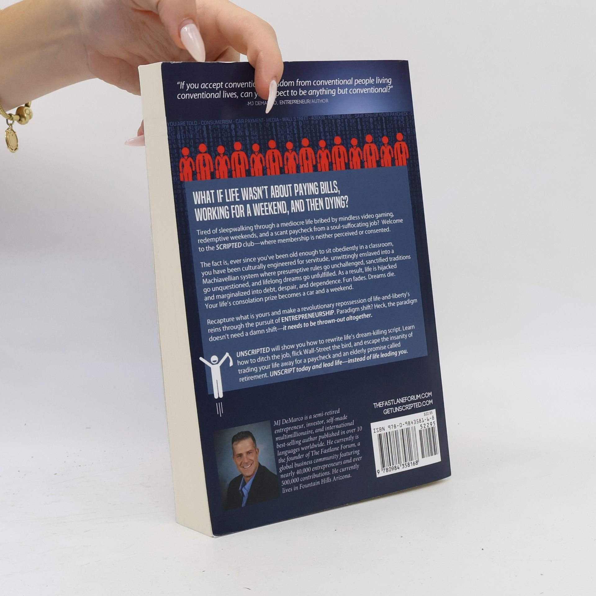 M. J. DeMarco Unscripted. Life, liberty, and the pursuit of enterpreneurship
