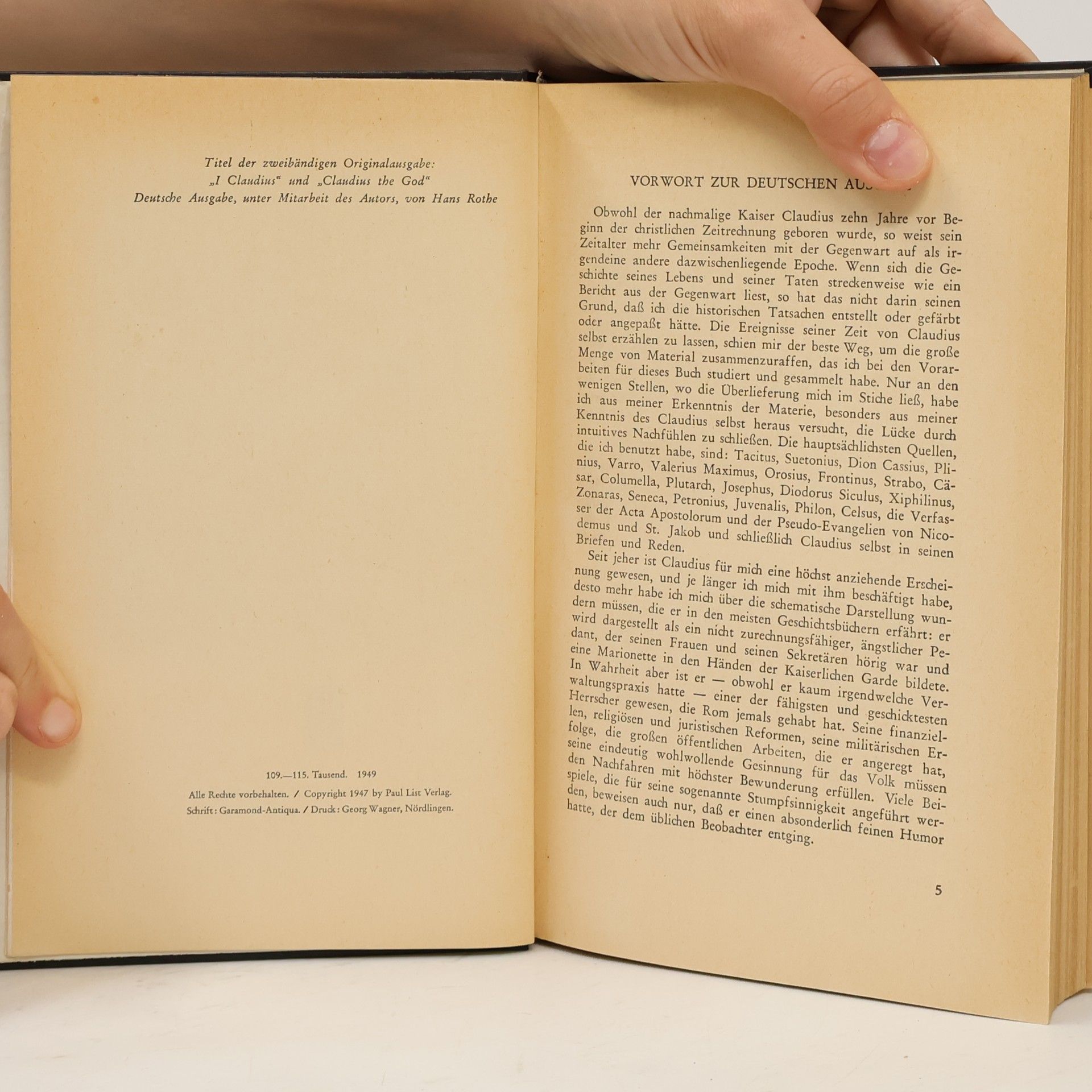 Robert Graves Ich, Claudius, Kaiser und Gott