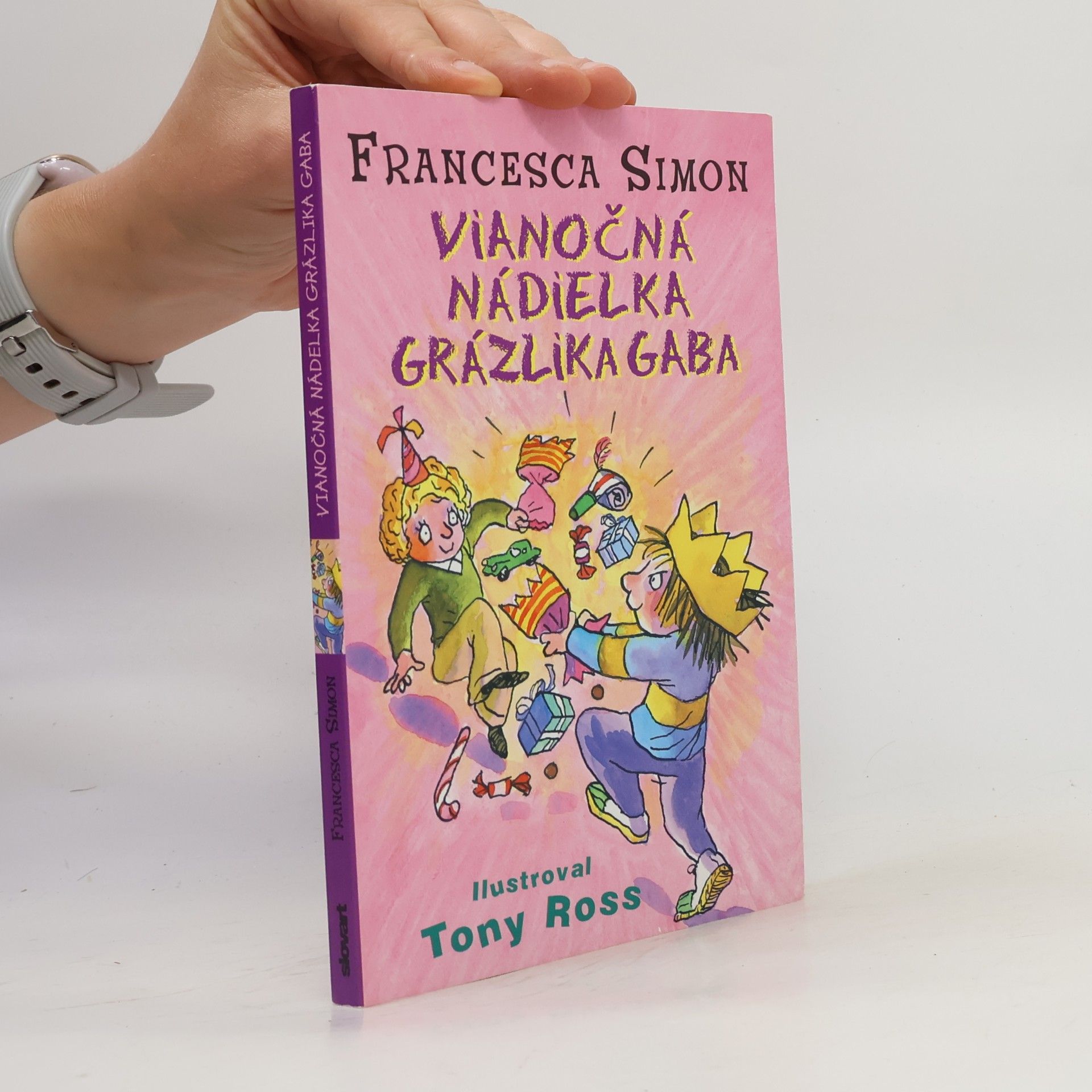 Francesca Simon Vianočná nádielka Grázlika Gaba