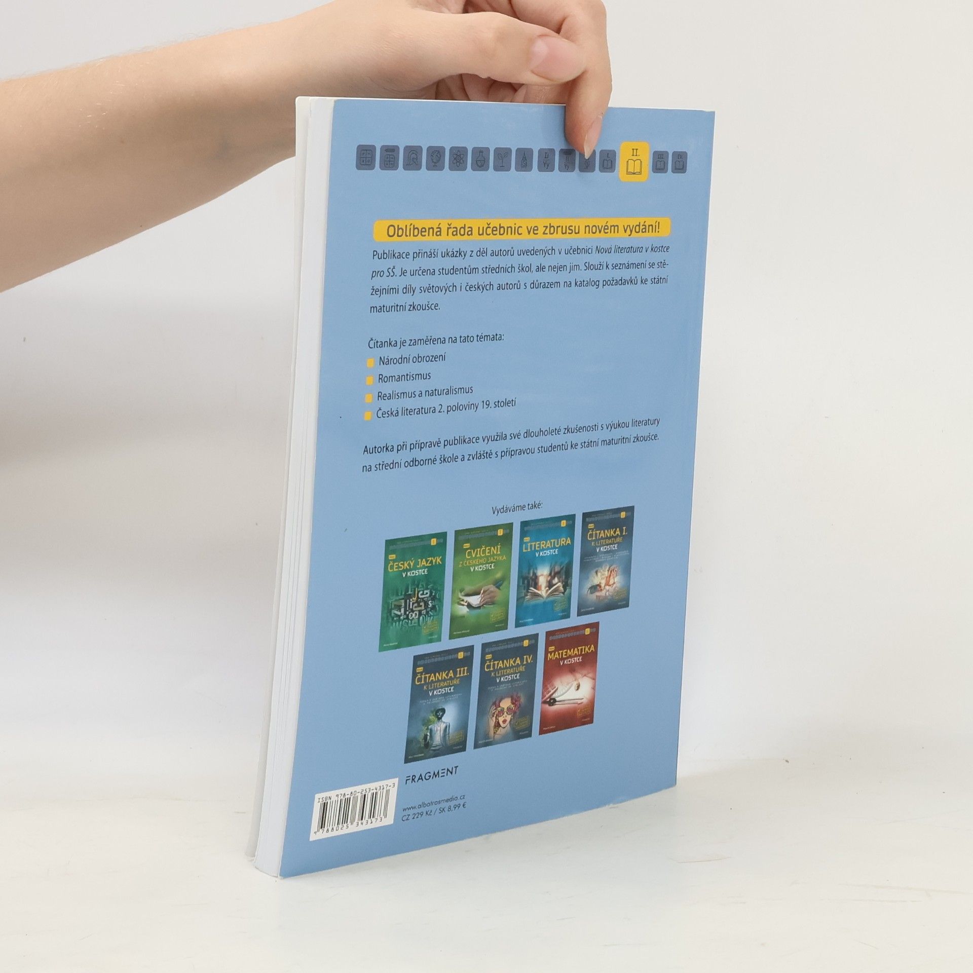 Jana Mrózková Nová čítanka II. k Literatuře v kostce pro SŠ