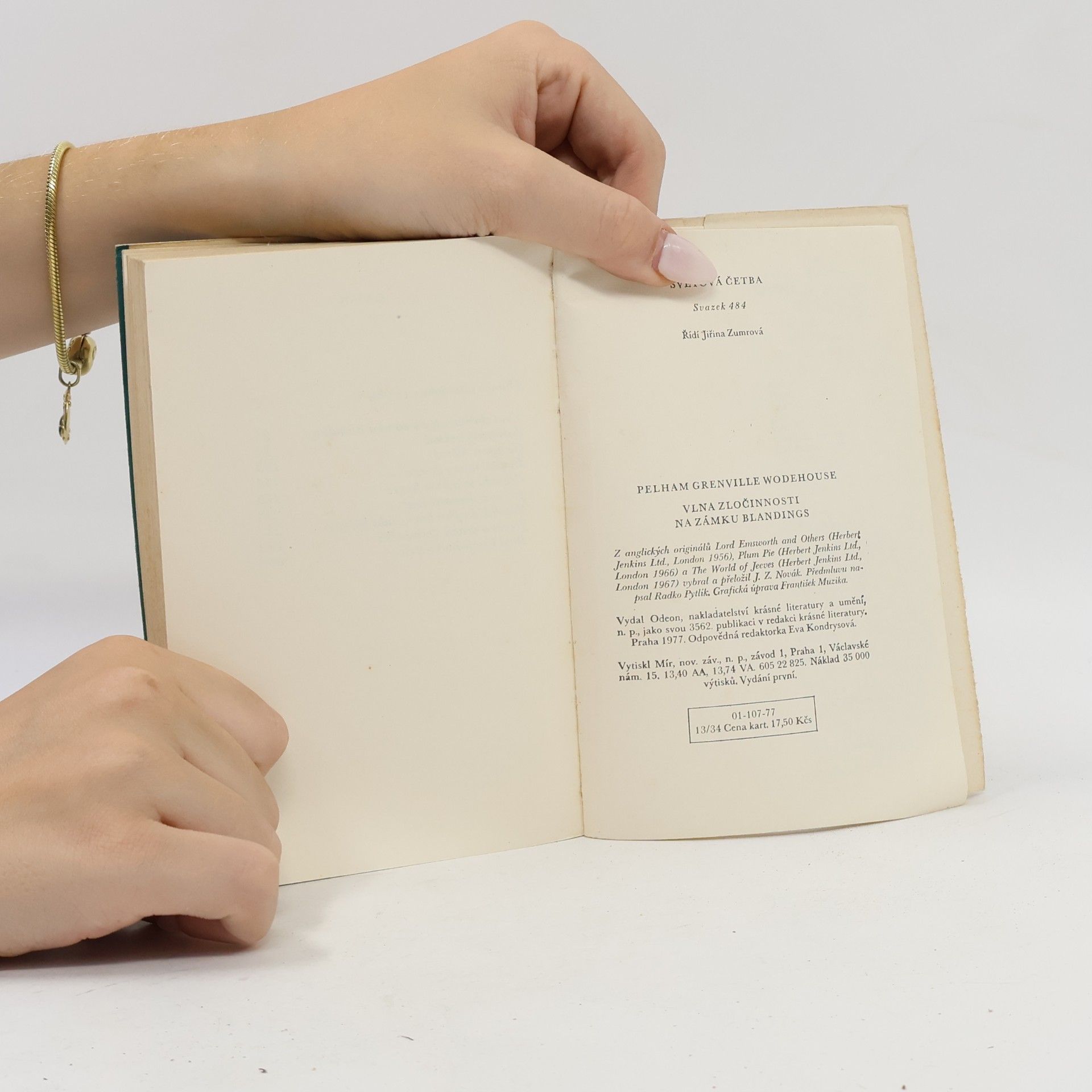 Pelham Wodehouse Vlna zločinnosti na zámku Blandings