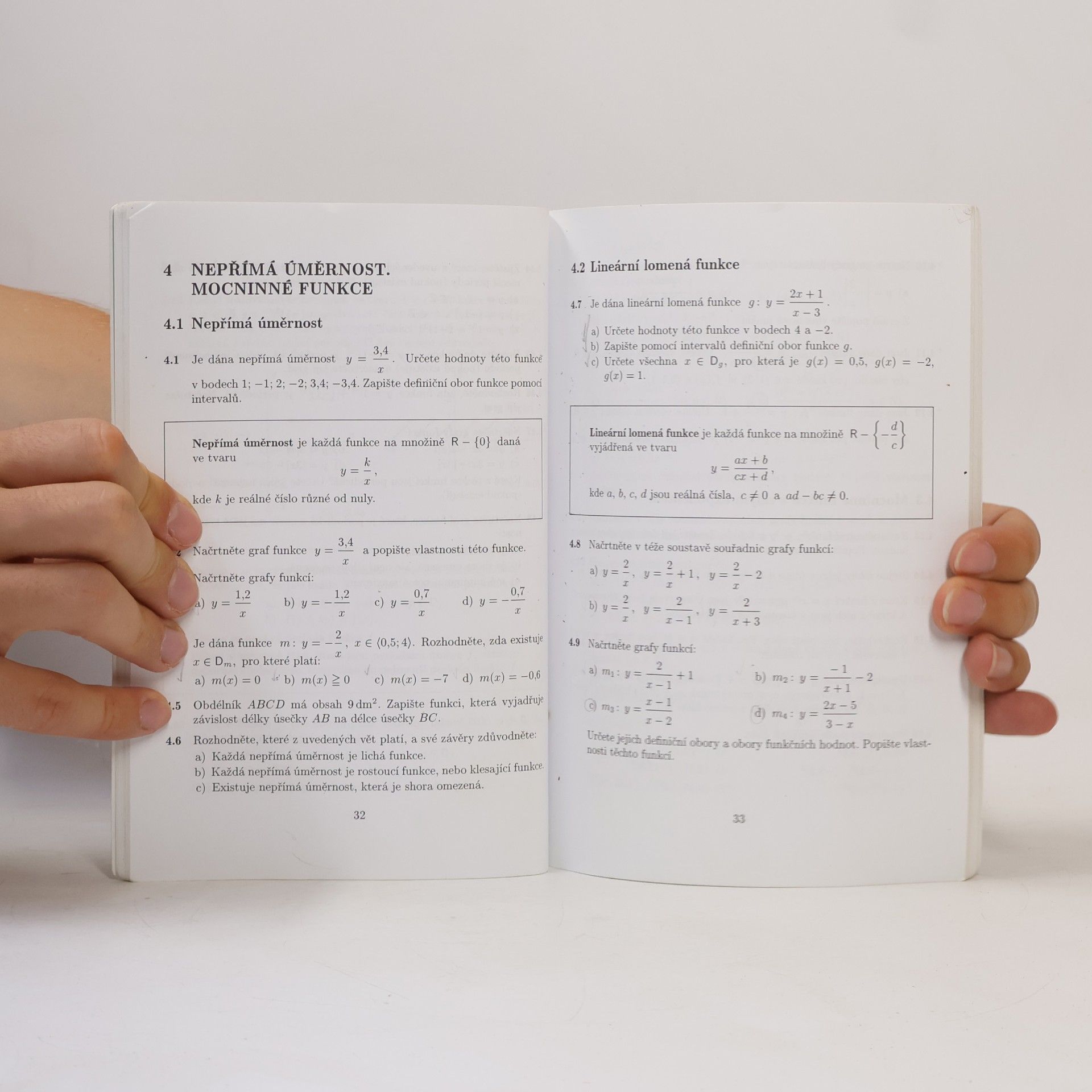 Oldřich Odvárko Sbírka úloh z matematiky pro gymnázia. Funkce