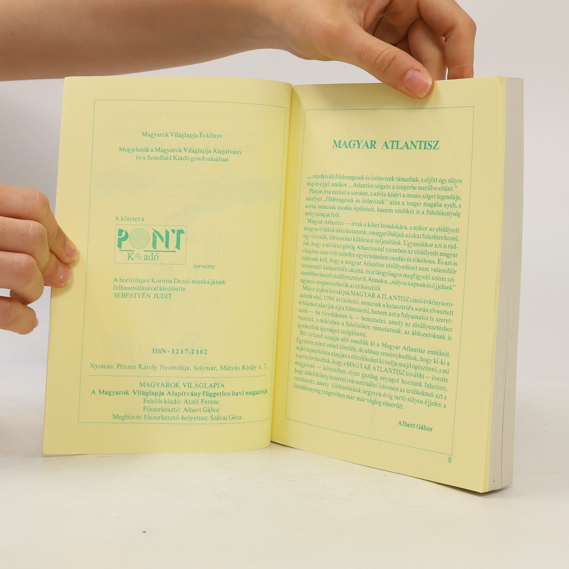 Autorenkollektiv Magyar Atlantisz Évkönyv '94