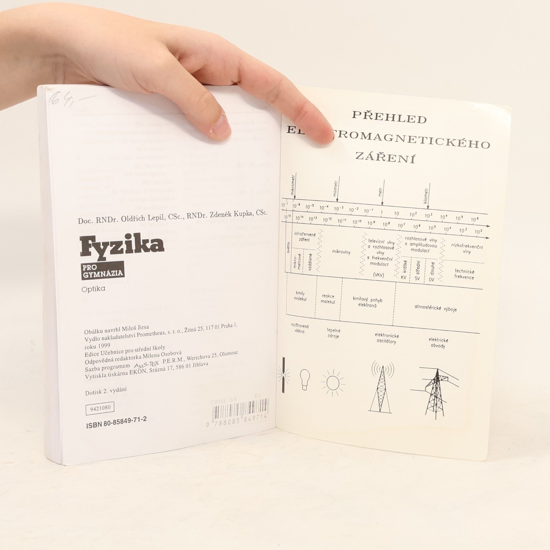 Oldřich Lepil Fyzika pro gymnázia. Optika.