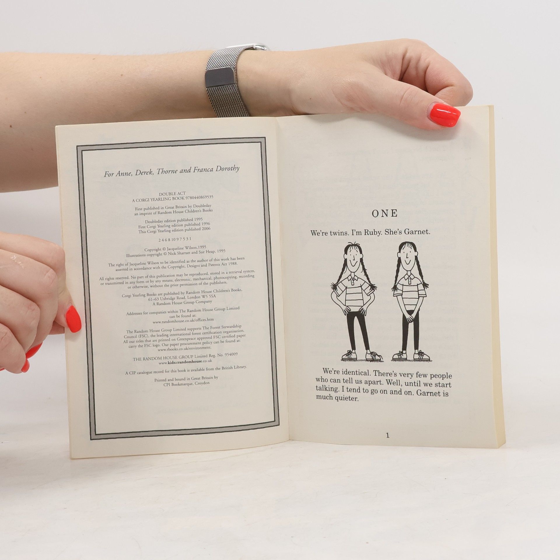 Jacqueline Wilson Double Act