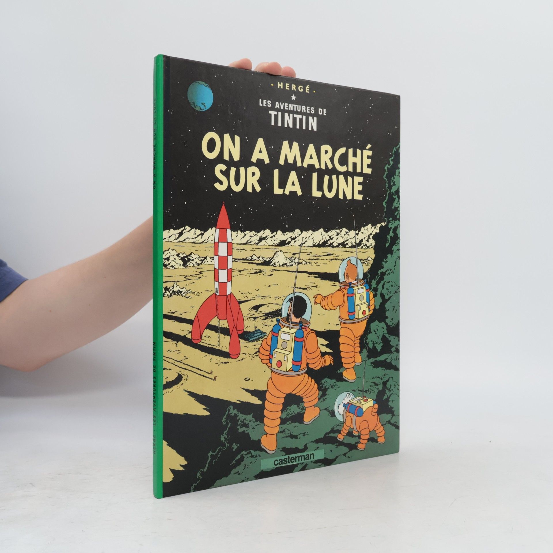 Hergé Tintin on a marche sur la lune