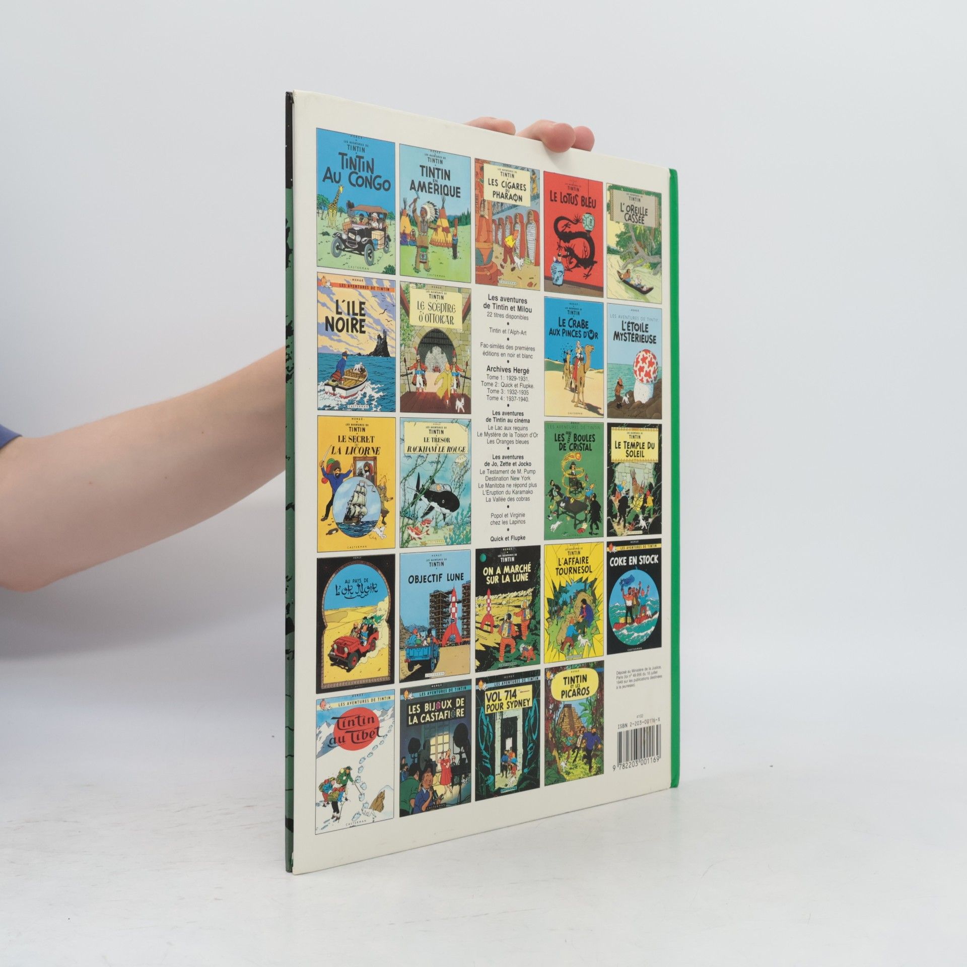 Hergé Tintin on a marche sur la lune