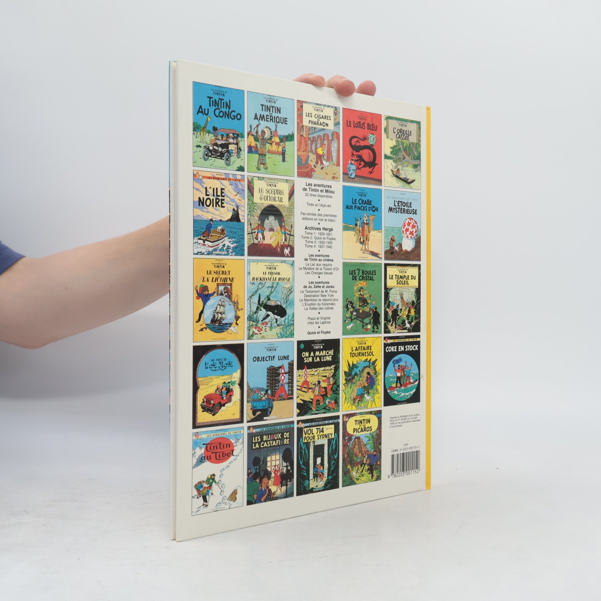 Hergé Tintin Objectif Lune