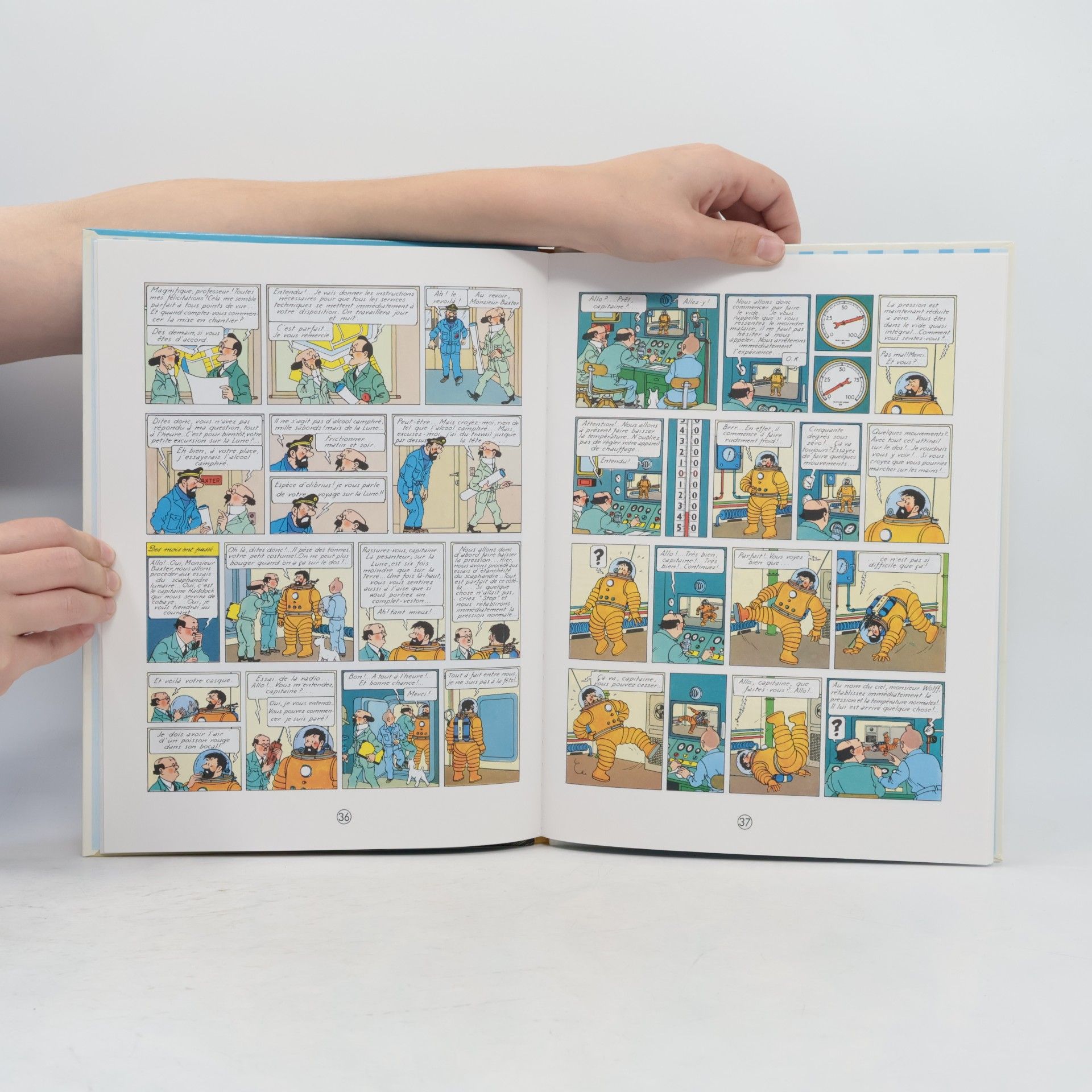 Hergé Tintin Objectif Lune