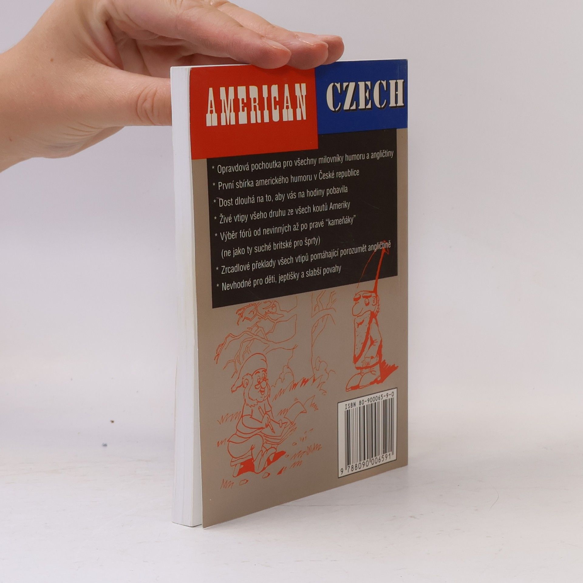 Sinclair Nicholas American Czech Joke Book. Americké vtipy
