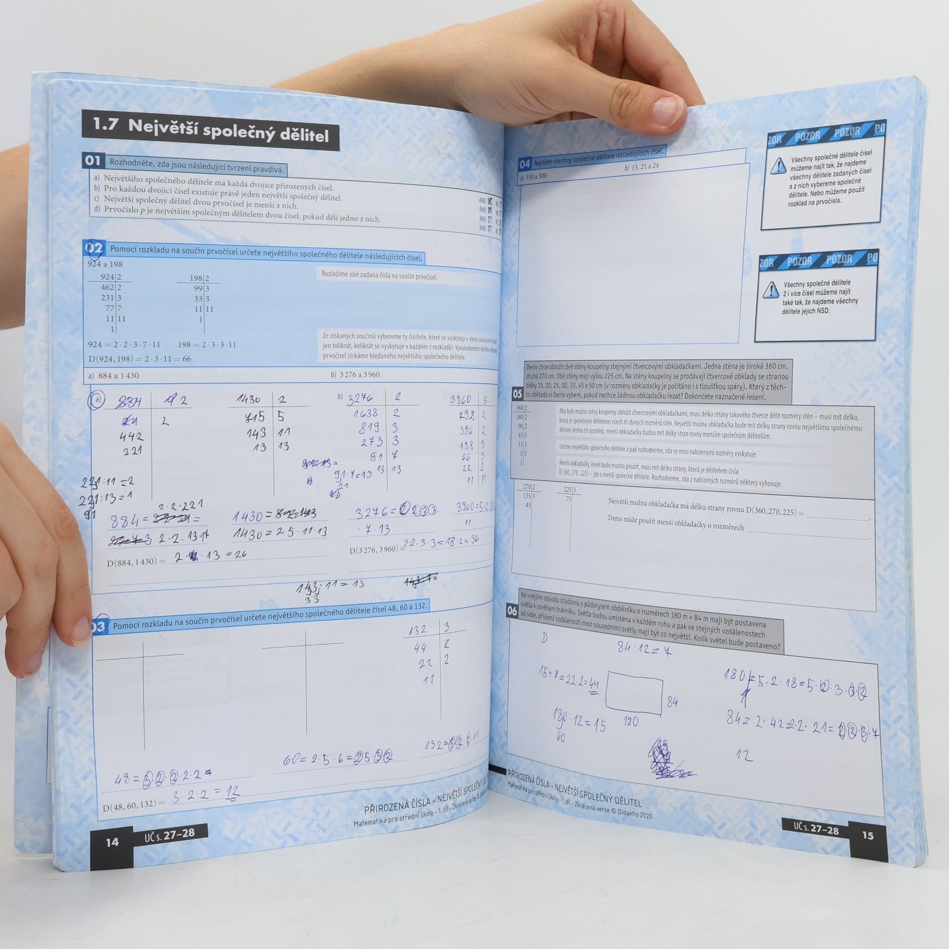Peter Krupka Matematika pro střední školy. 1. díl, Základní poznatky