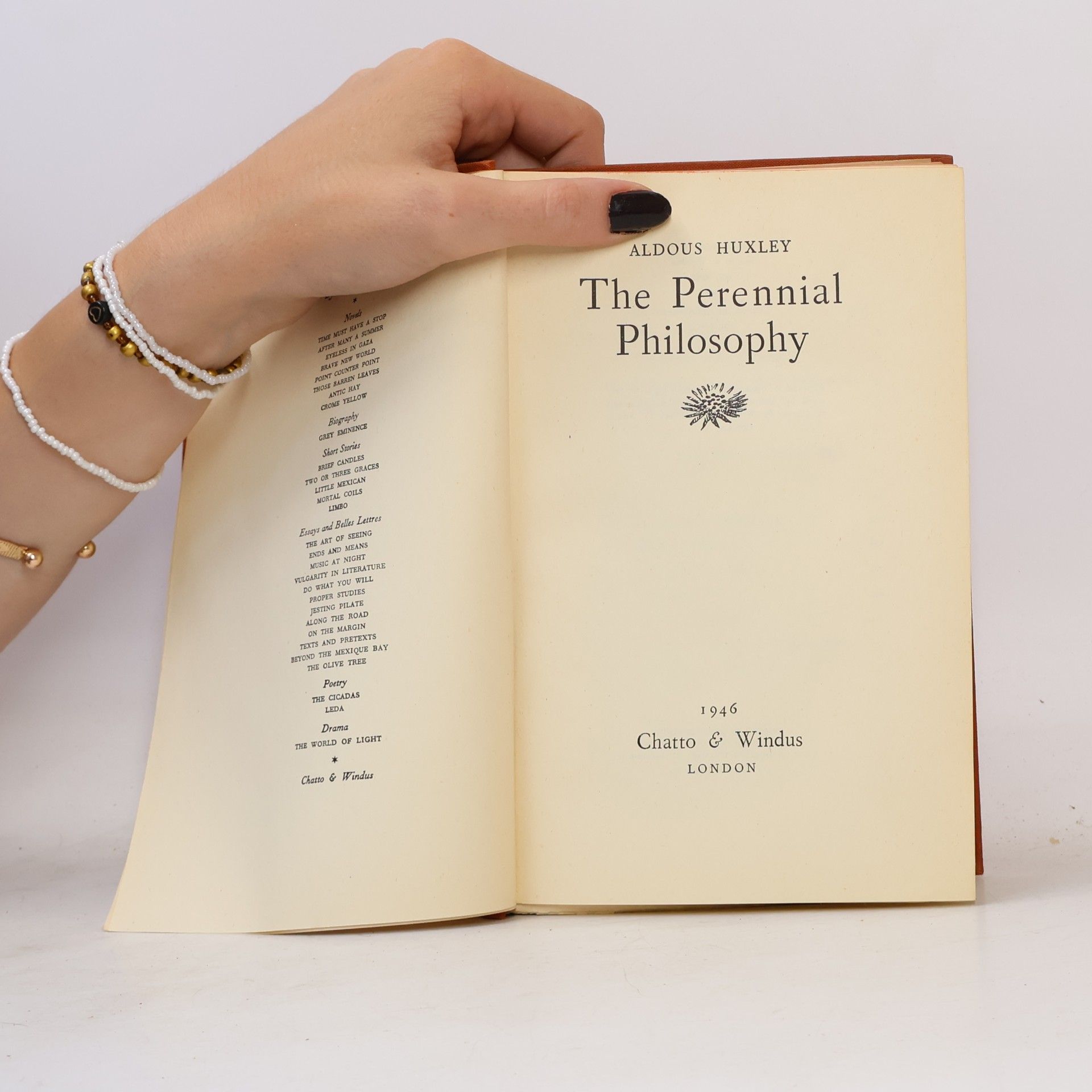 Aldous Huxley The Perennial Philosophy