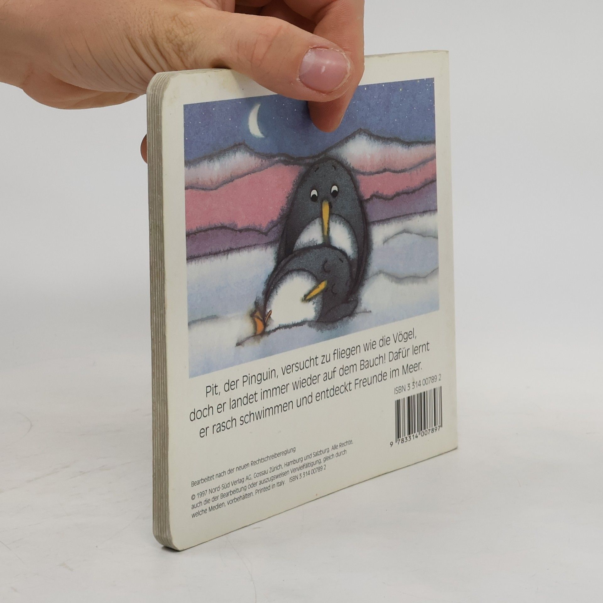 Marcus Pfister Pinguin Pit, neue Rechtschreibung