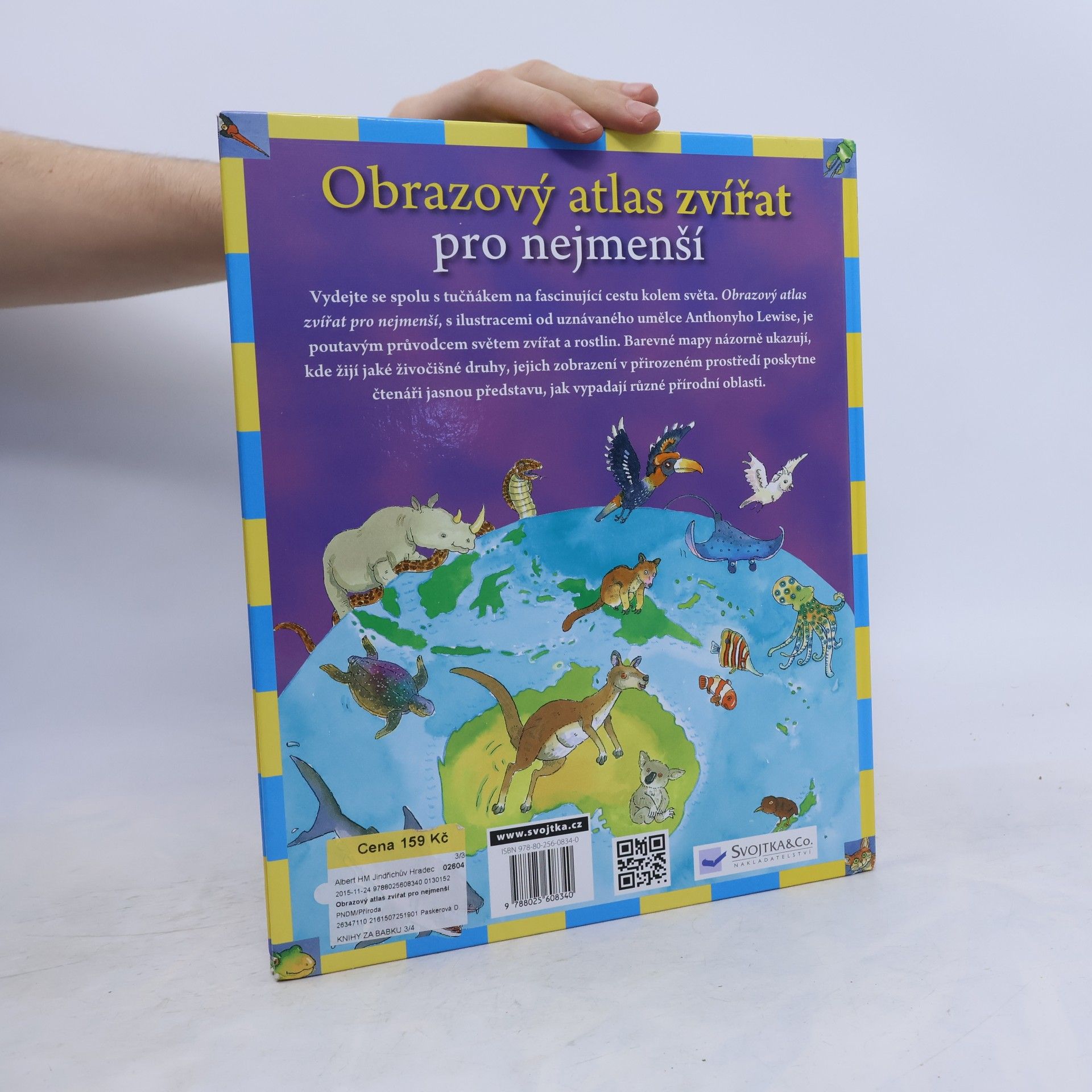 Deborah Chancellor Obrazový atlas zvířat pro nejmenší