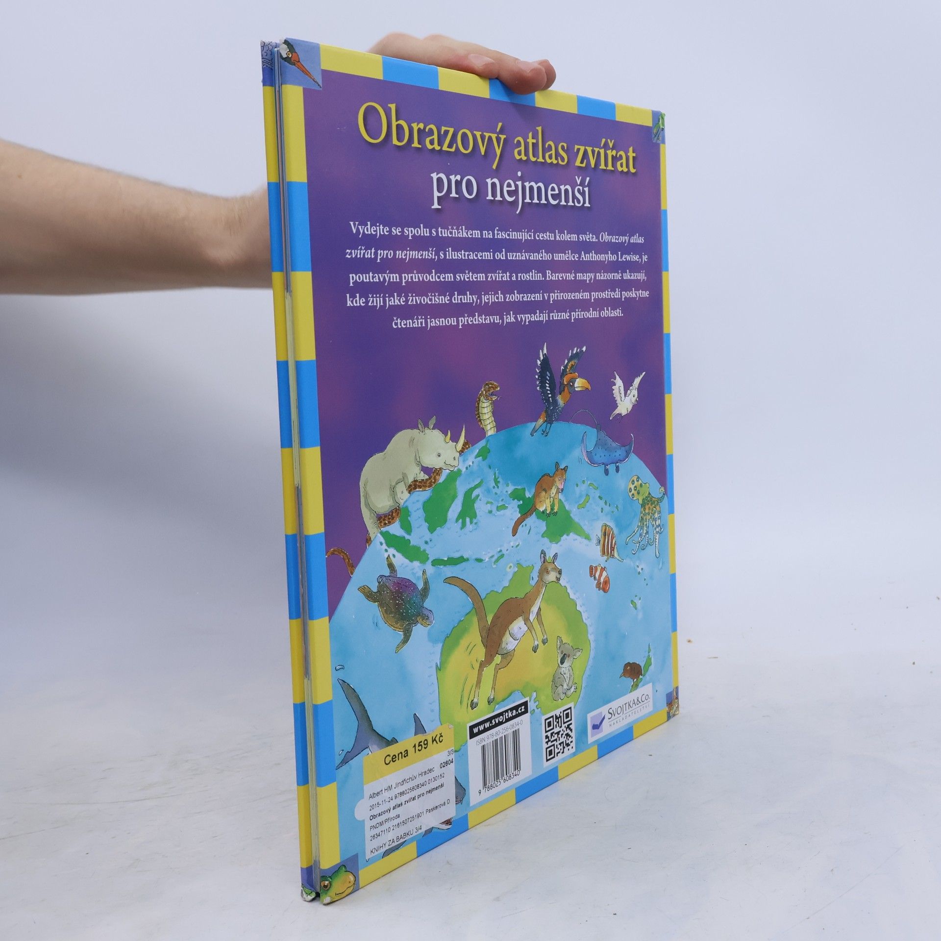 Deborah Chancellor Obrazový atlas zvířat pro nejmenší