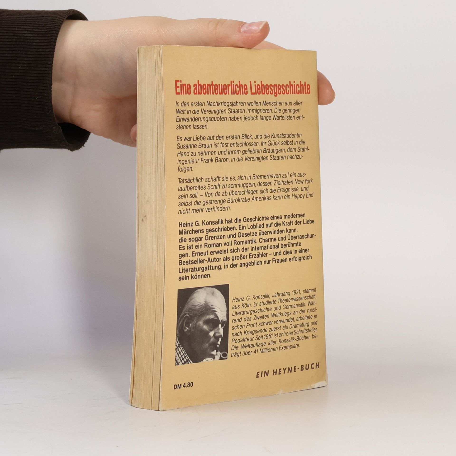 Heinz Günther Konsalik Niemand lebt von seinen Träumen