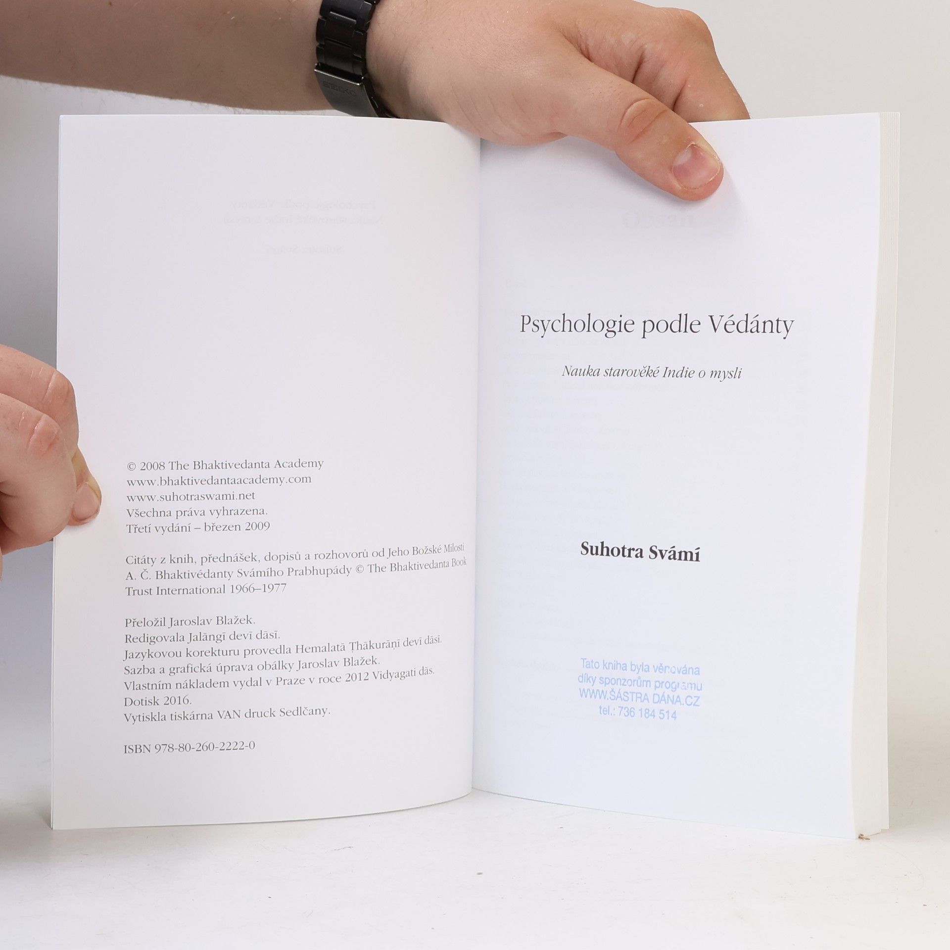 Suhotra Swami Psychologie podle Védánty. Nauka starověké Indie o mysli
