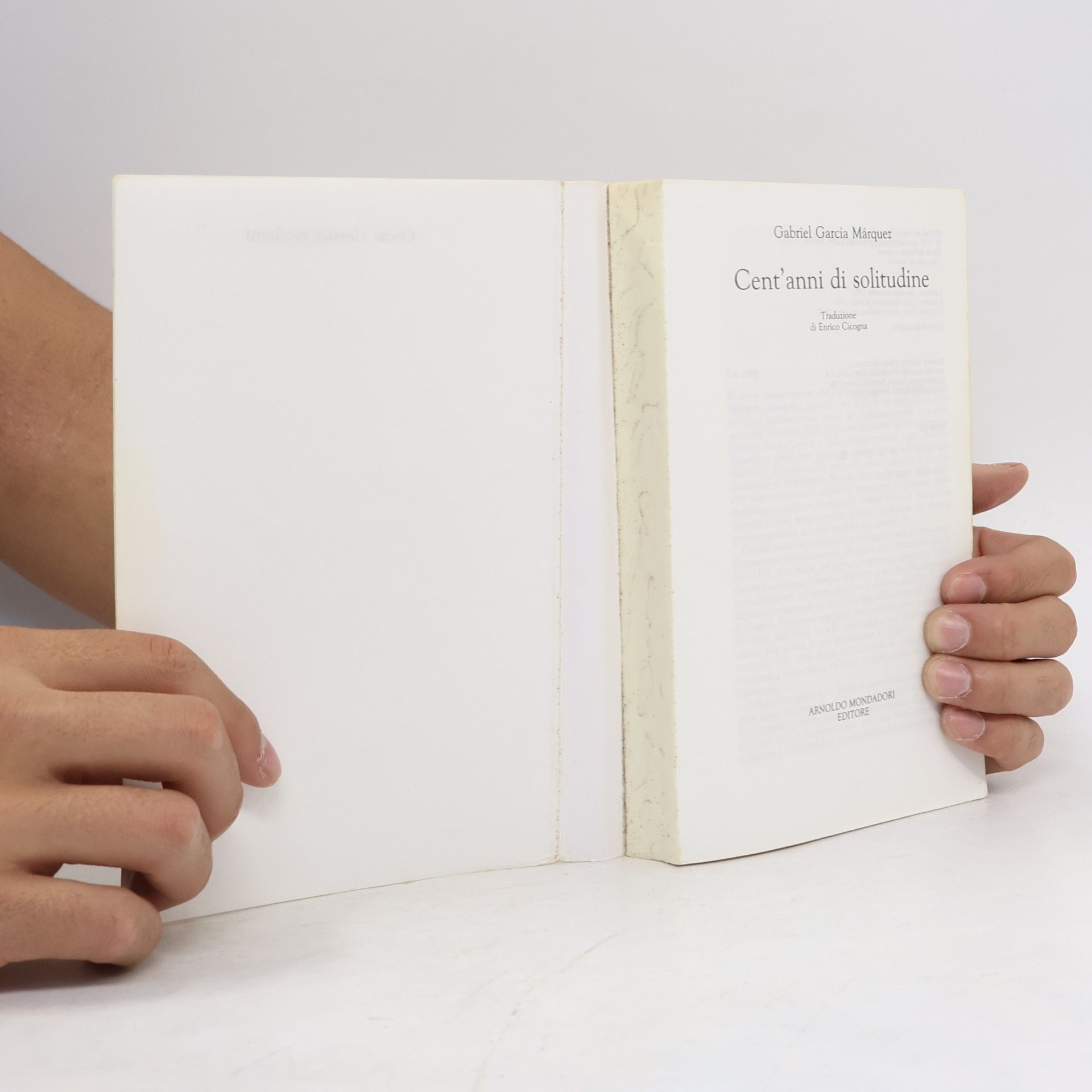 Gabriel García Márquez Cent'anni di solitudine