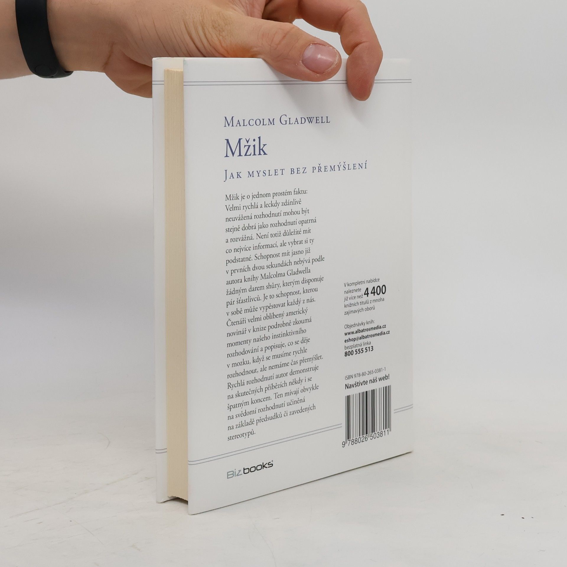 Malcom Gladwell Mžik: O myšlení bez přemýšlení