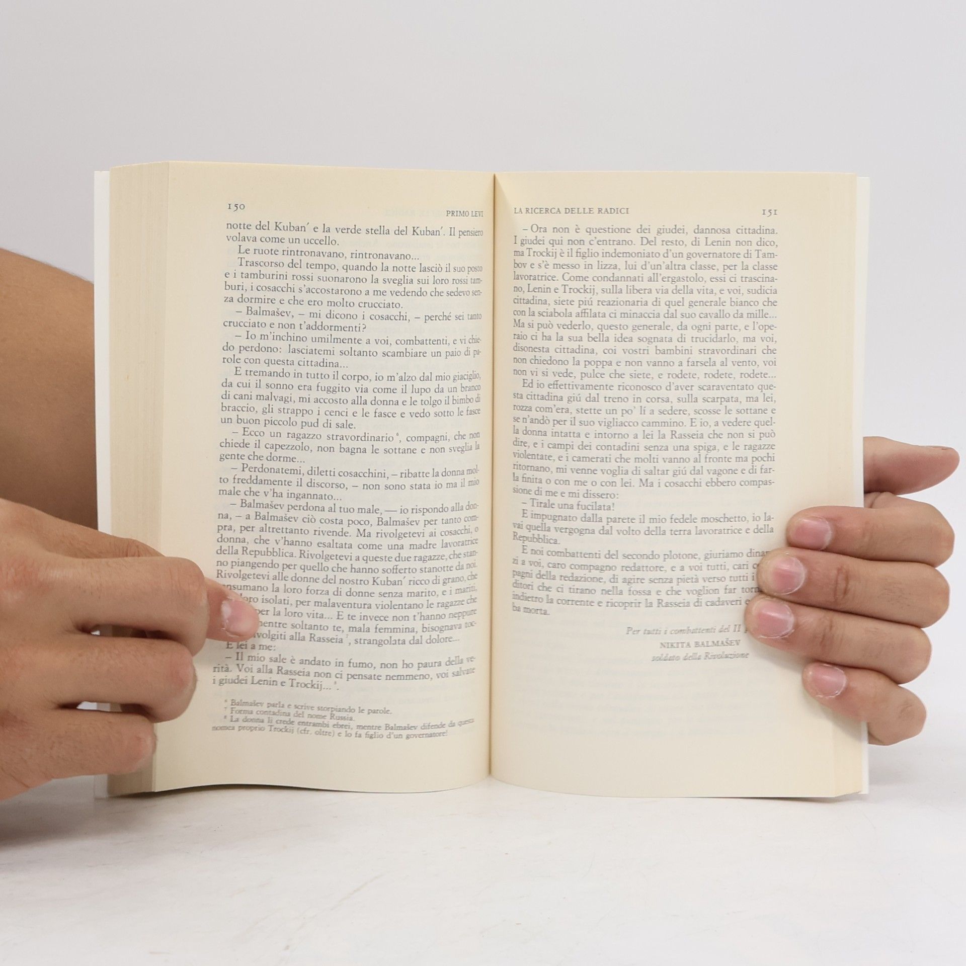 Primo Levi La ricerca delle radici