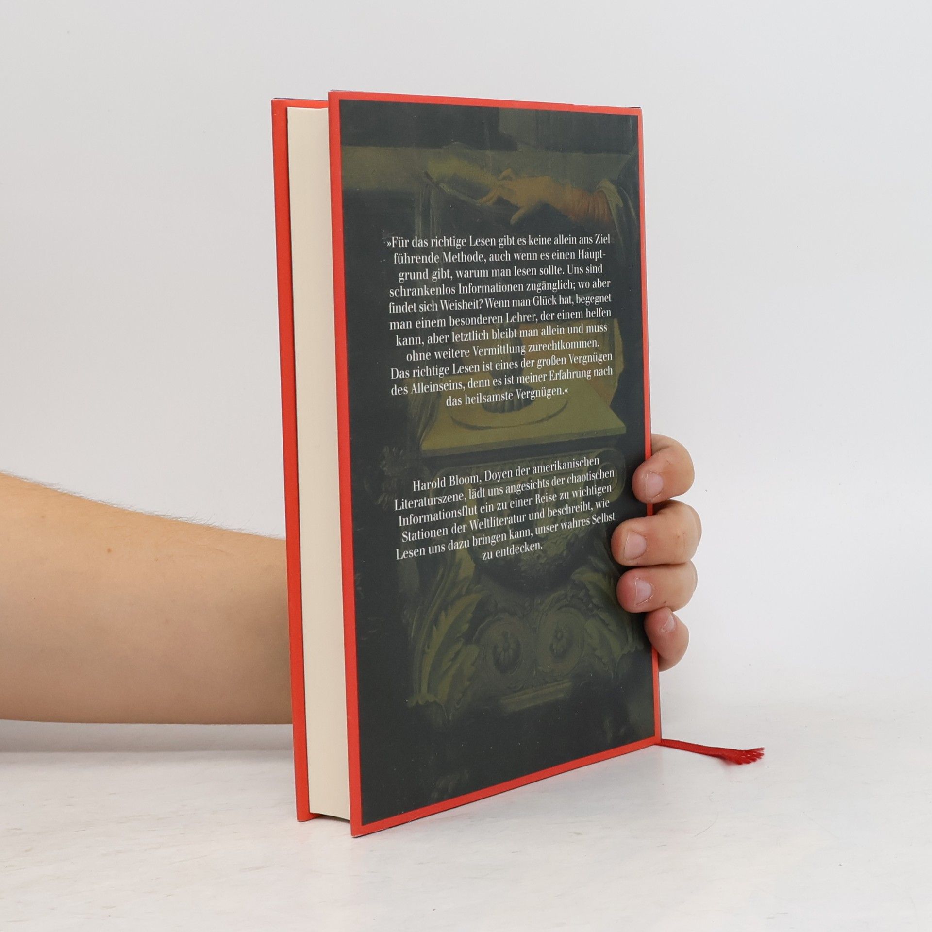 Harold Bloom Die Kunst der Lektüre