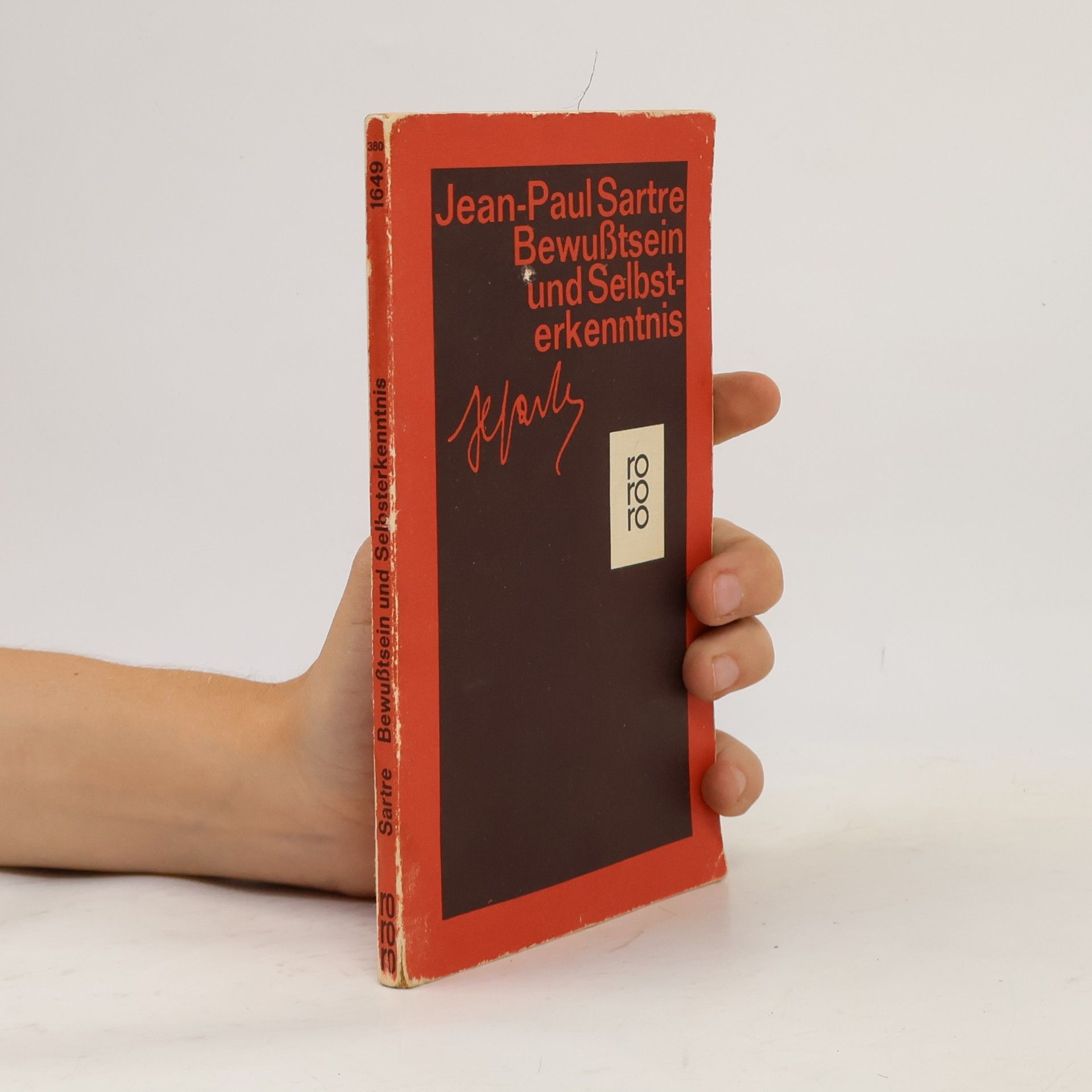 Jean-Paul Sartre Bewußtsein und Selbsterkenntnis