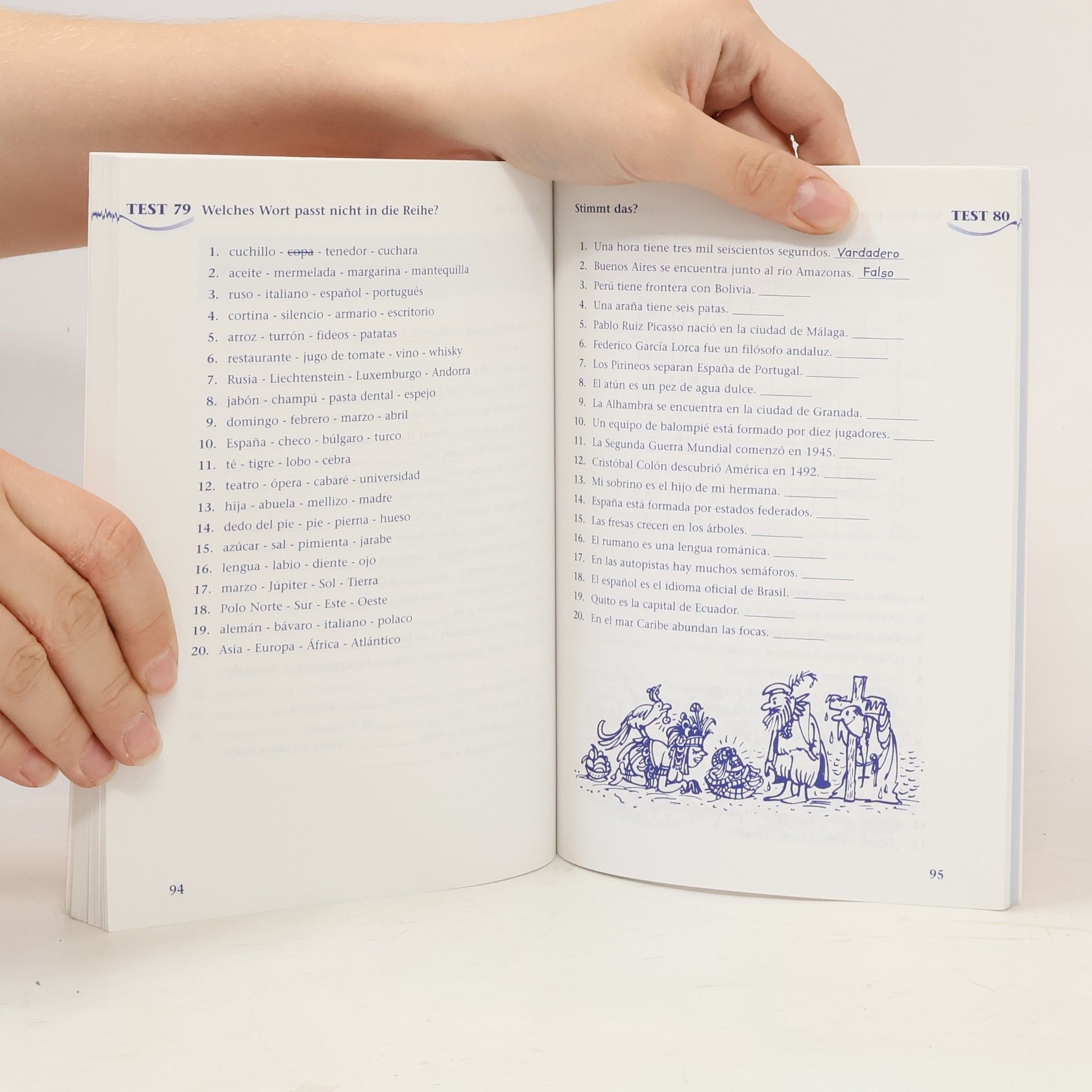 Johannes Schumann Leichte Tests Spanisch